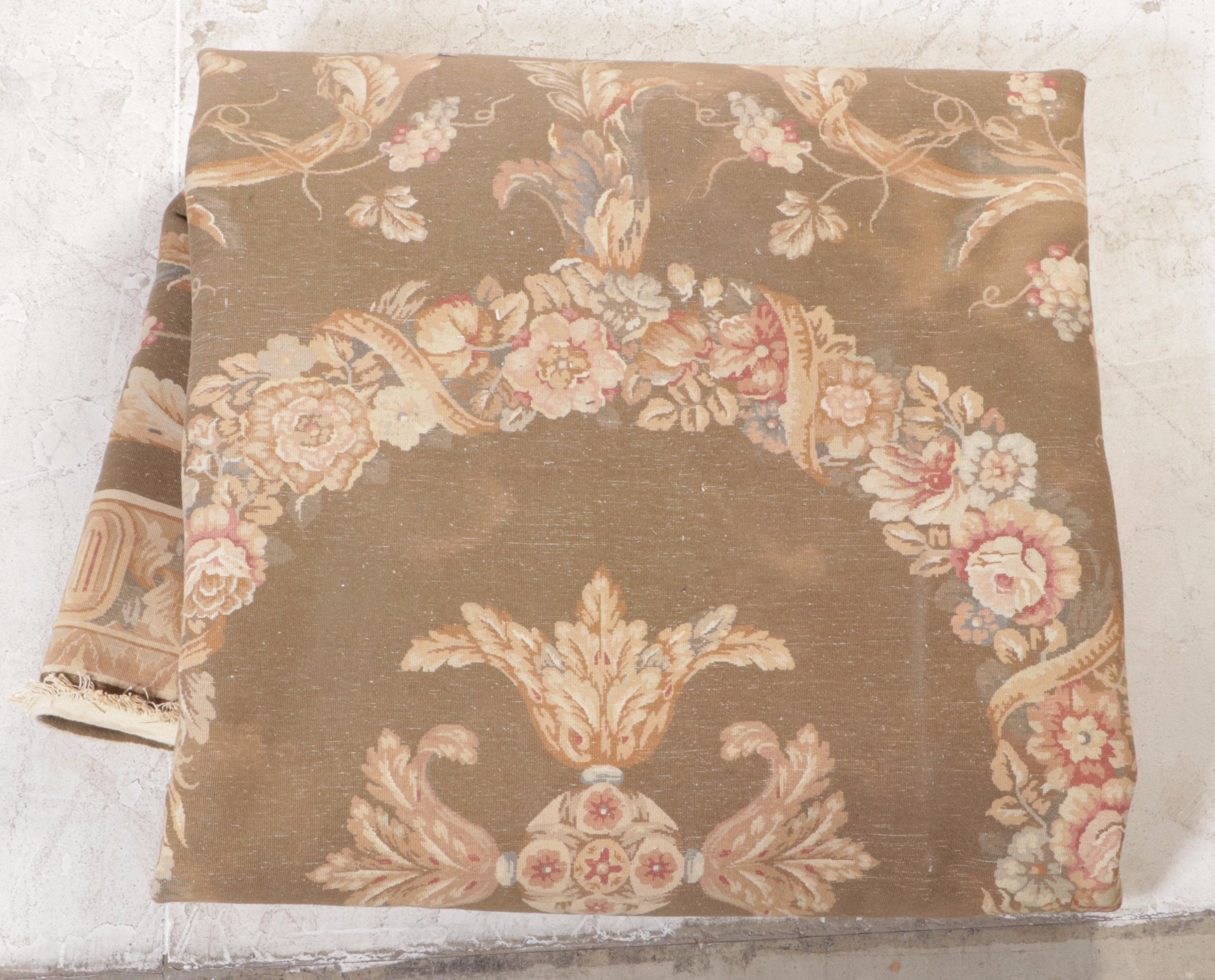 9'9 x 13'8 Hand-Tufted Sino-French Aubusson Style Area Rug