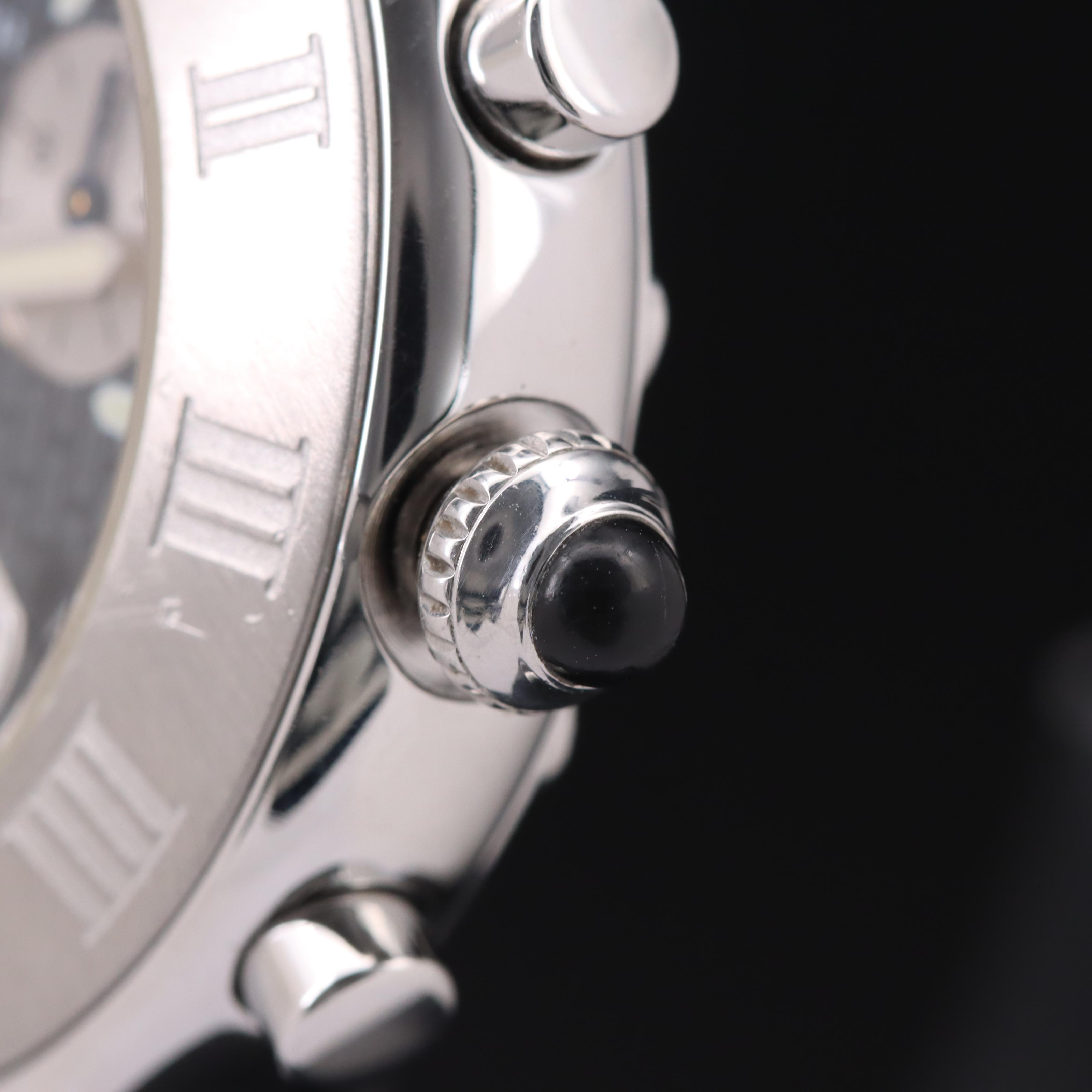 Cartier 21 Chronoscaph Stainless Steel Watch