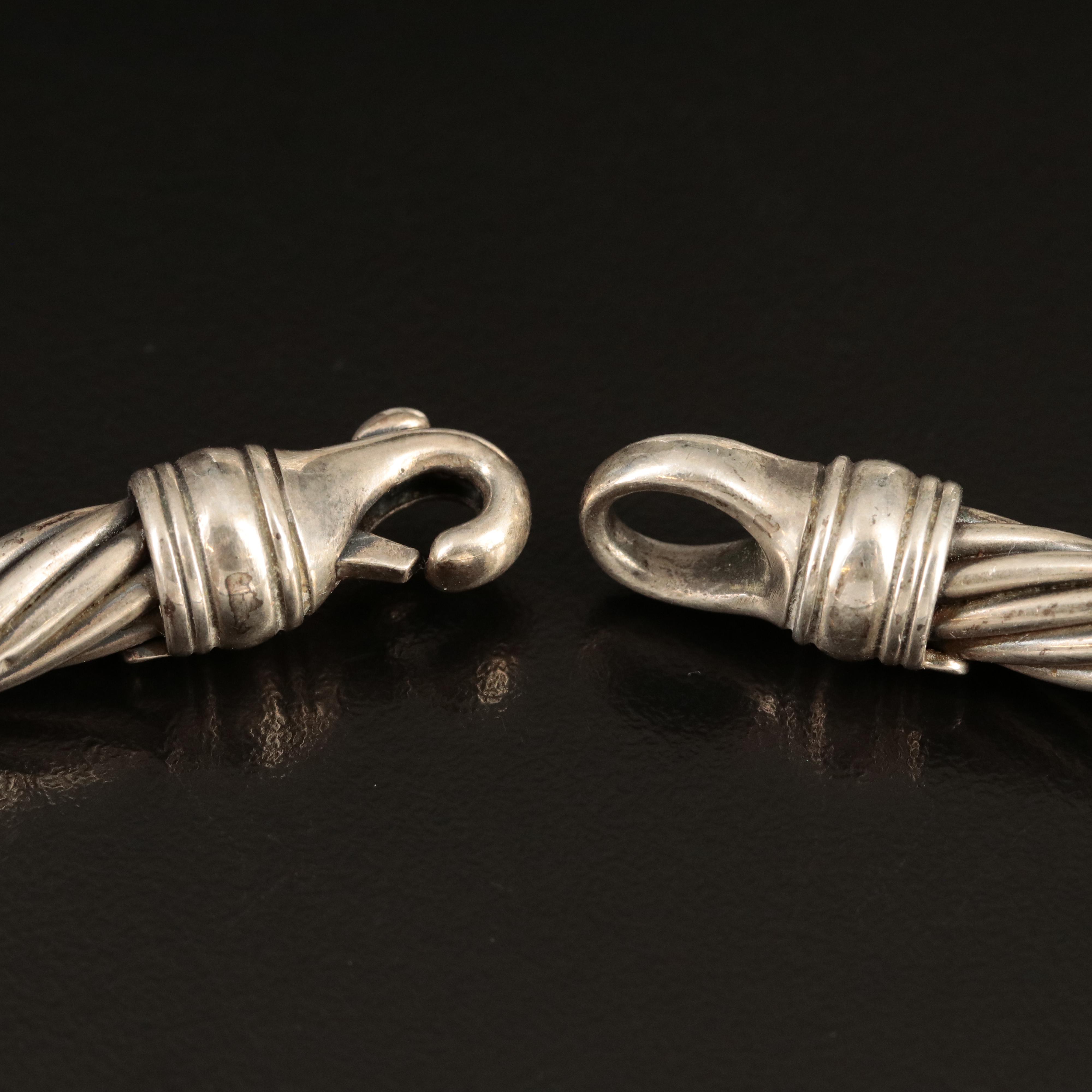 David Yurman "Hampton" Sterling Pearl Necklace with 14K Accents