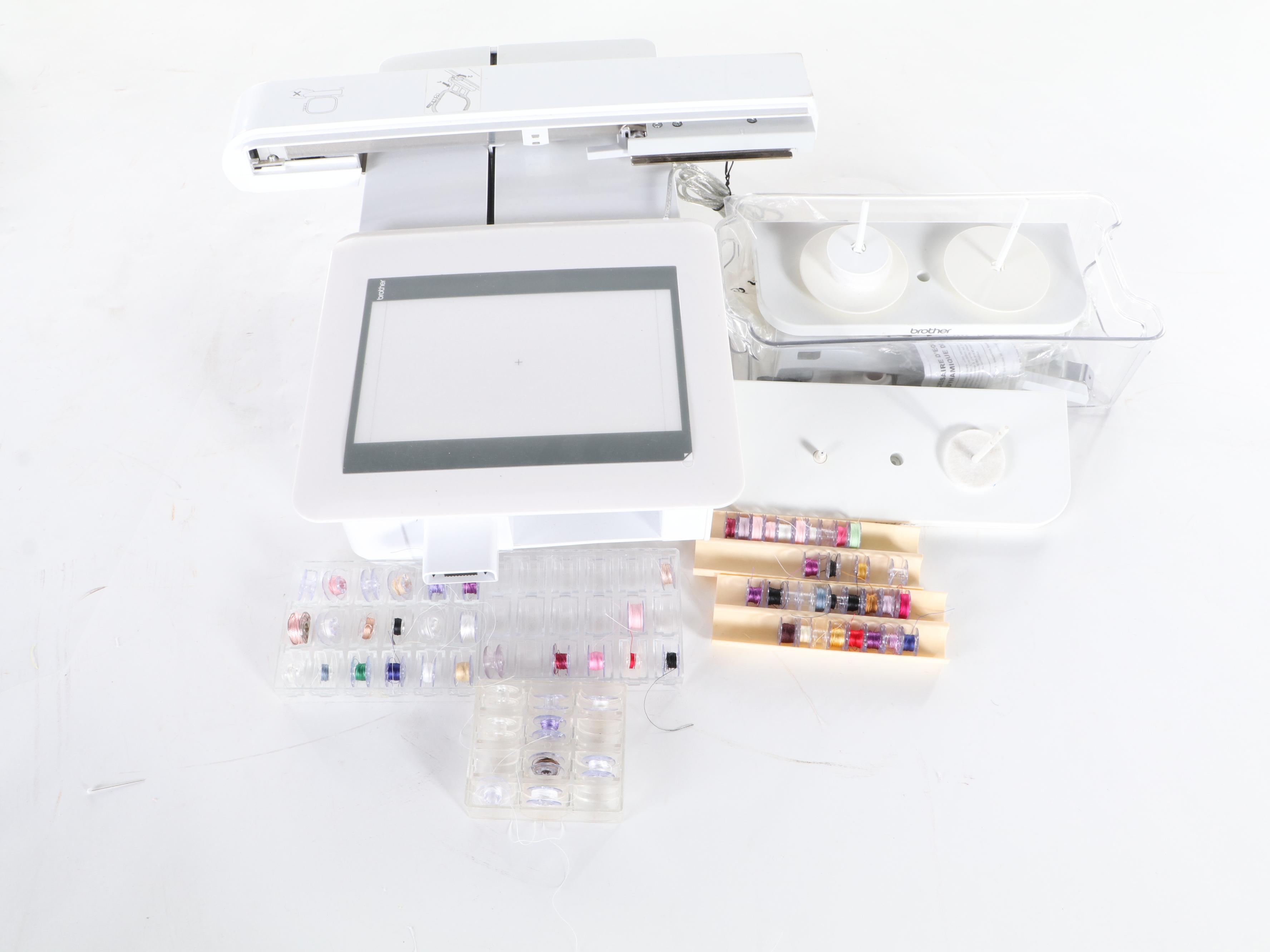 Brother Innov-Is 6700D Embroidery Machine and Accessories