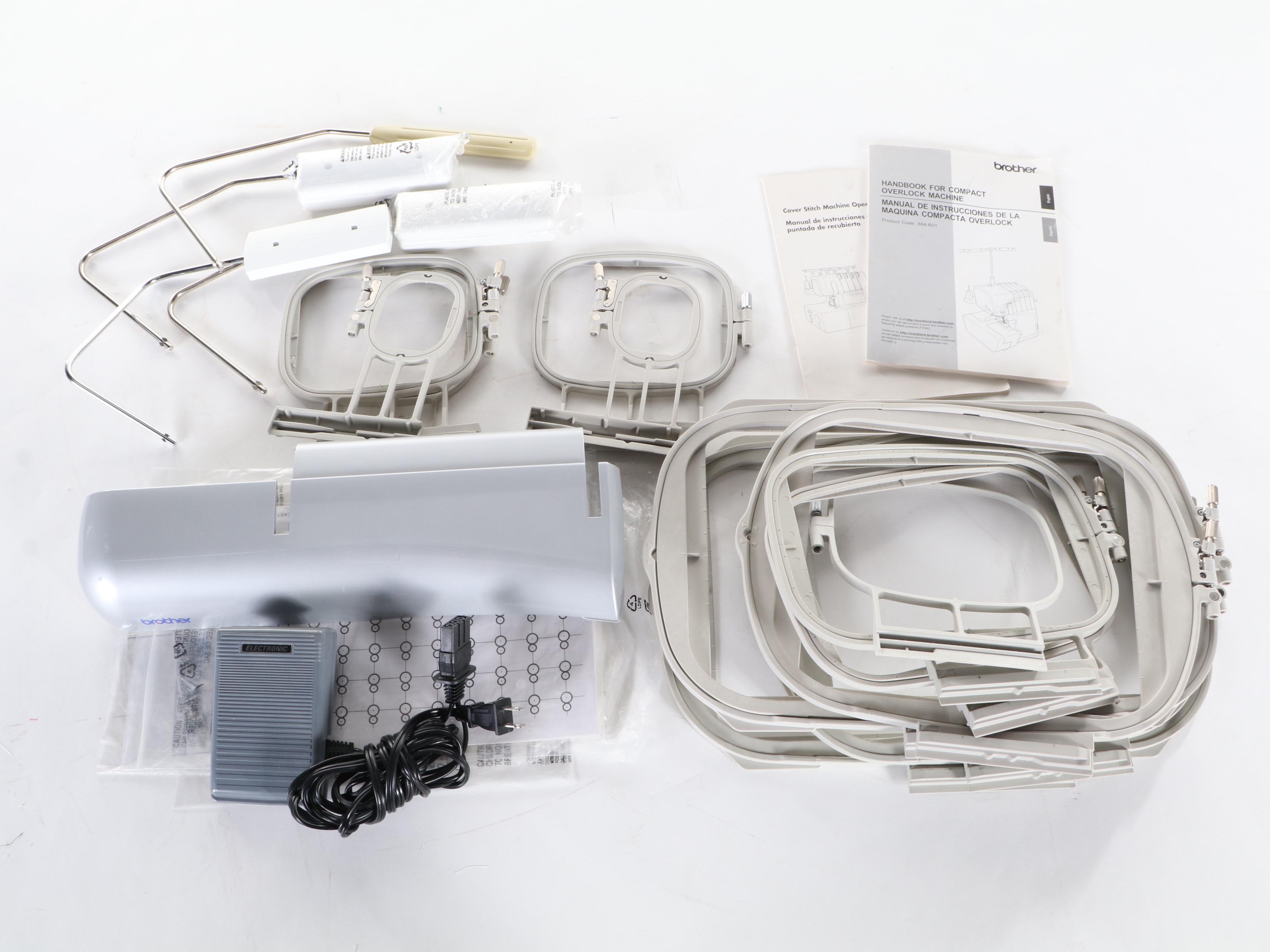 Brother Innov-Is 6700D Embroidery Machine and Accessories