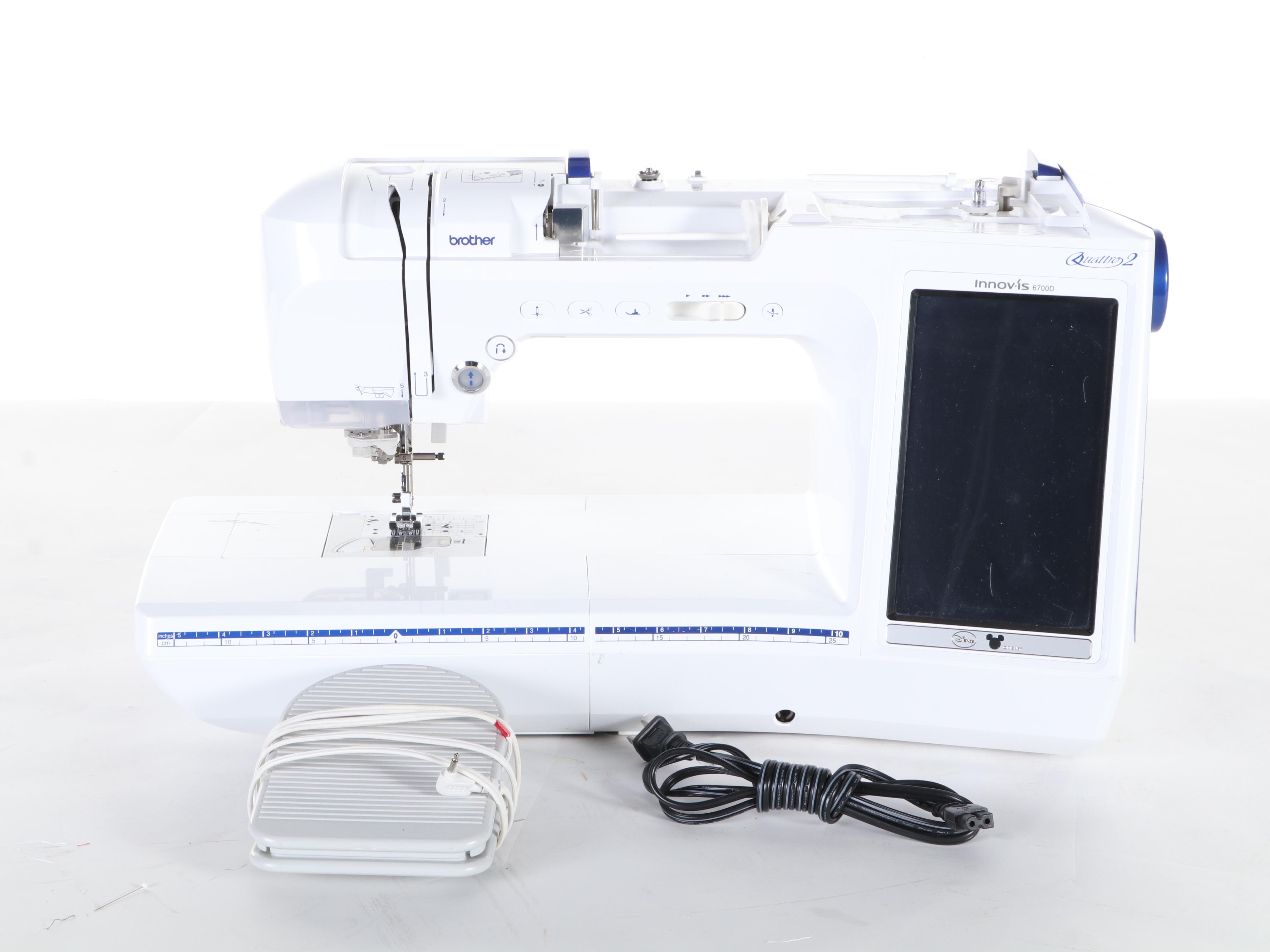 Brother Innov-Is 6700D Embroidery Machine and Accessories