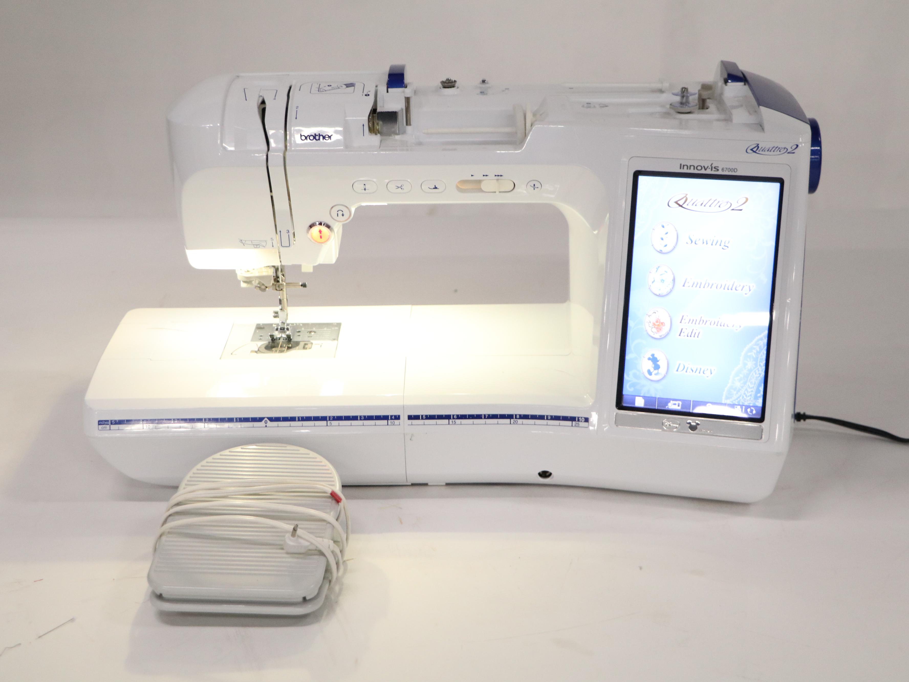 Brother Innov-Is 6700D Embroidery Machine and Accessories