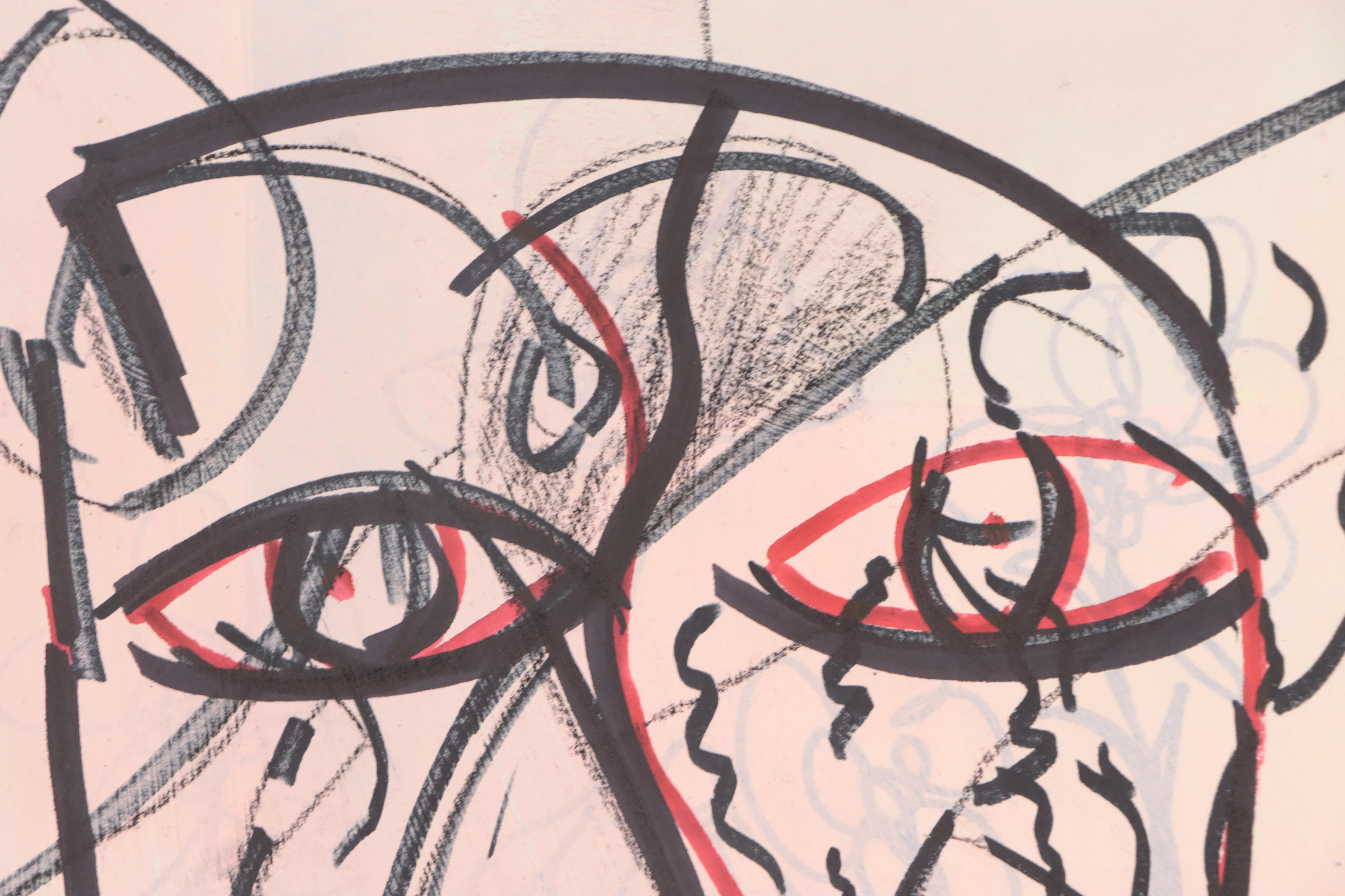 José M. Lima Mixed Media Portrait, 2017