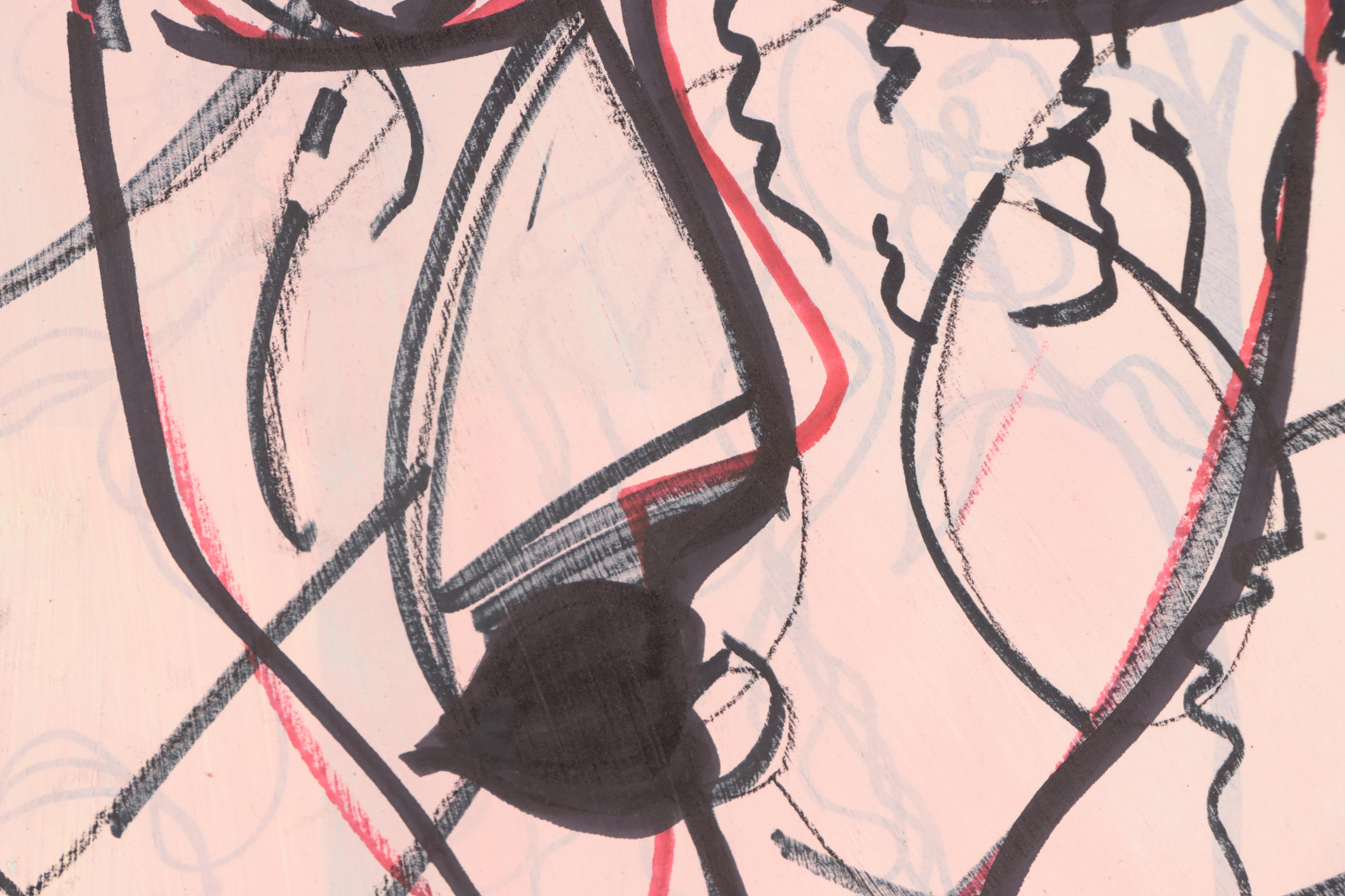 José M. Lima Mixed Media Portrait, 2017