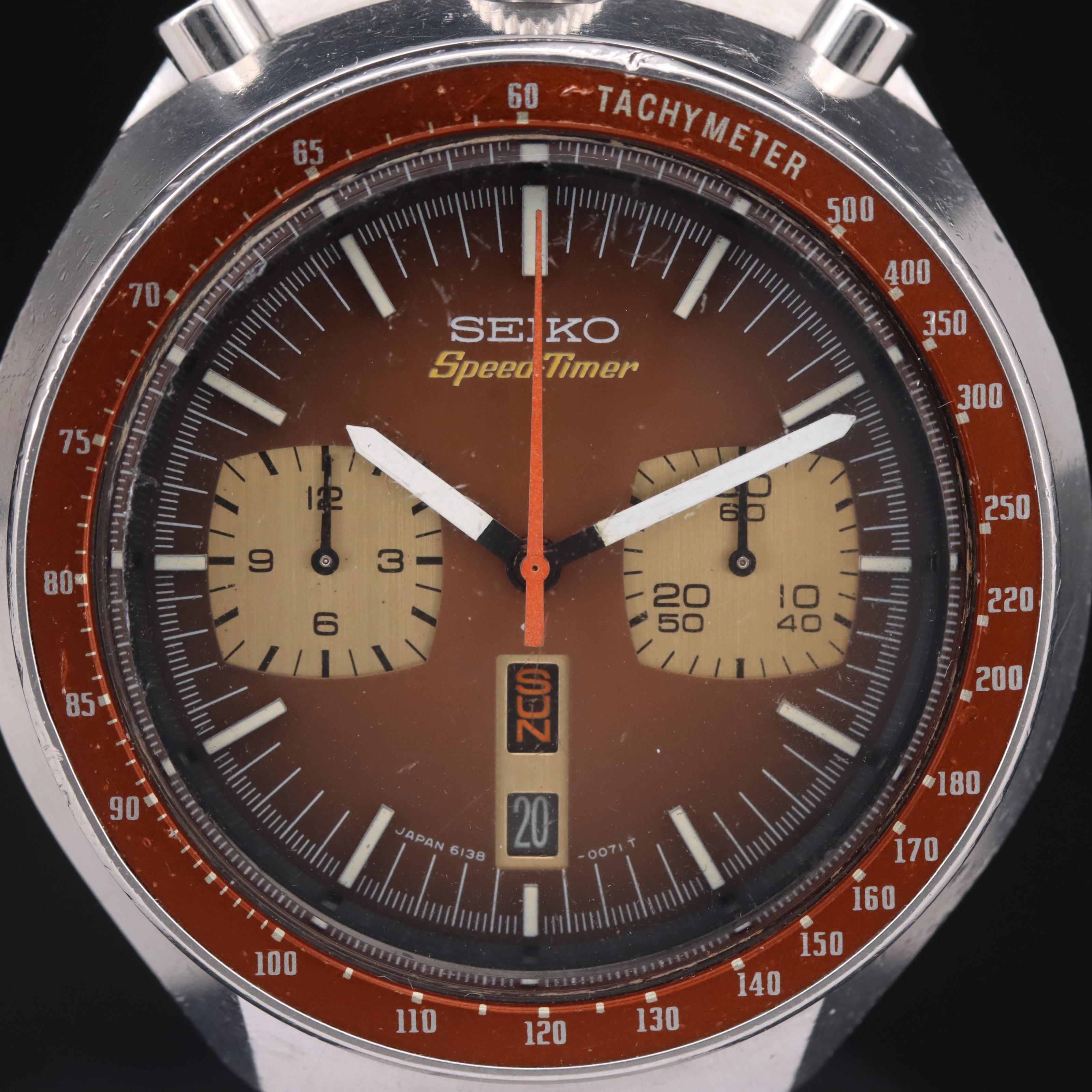 Seiko Speed-Timer "Bullhead" Chronograph Automatic