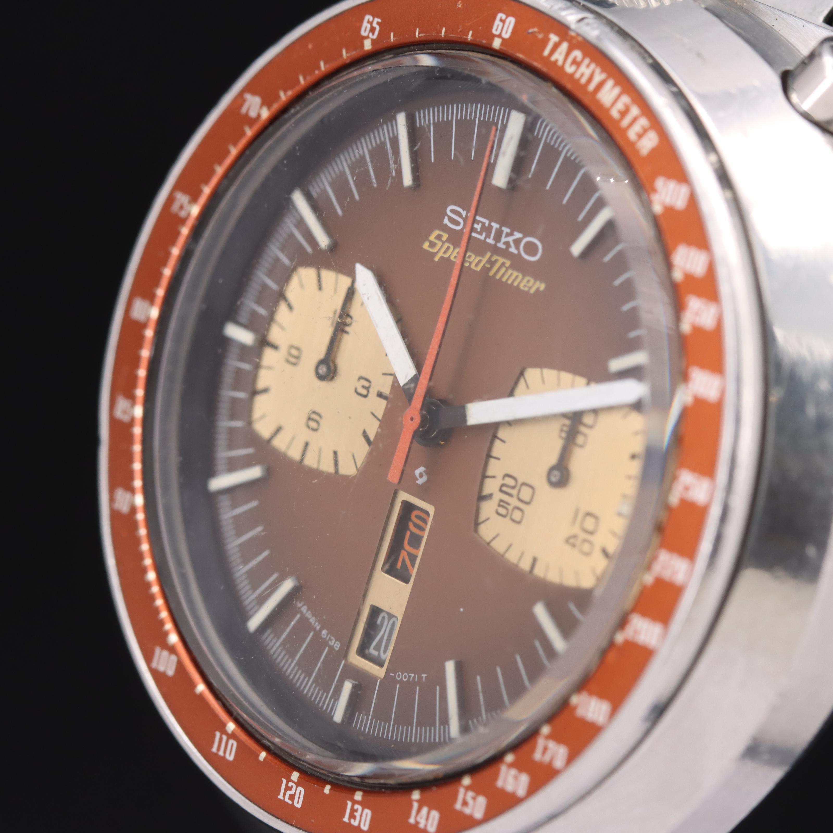 Seiko Speed-Timer "Bullhead" Chronograph Automatic