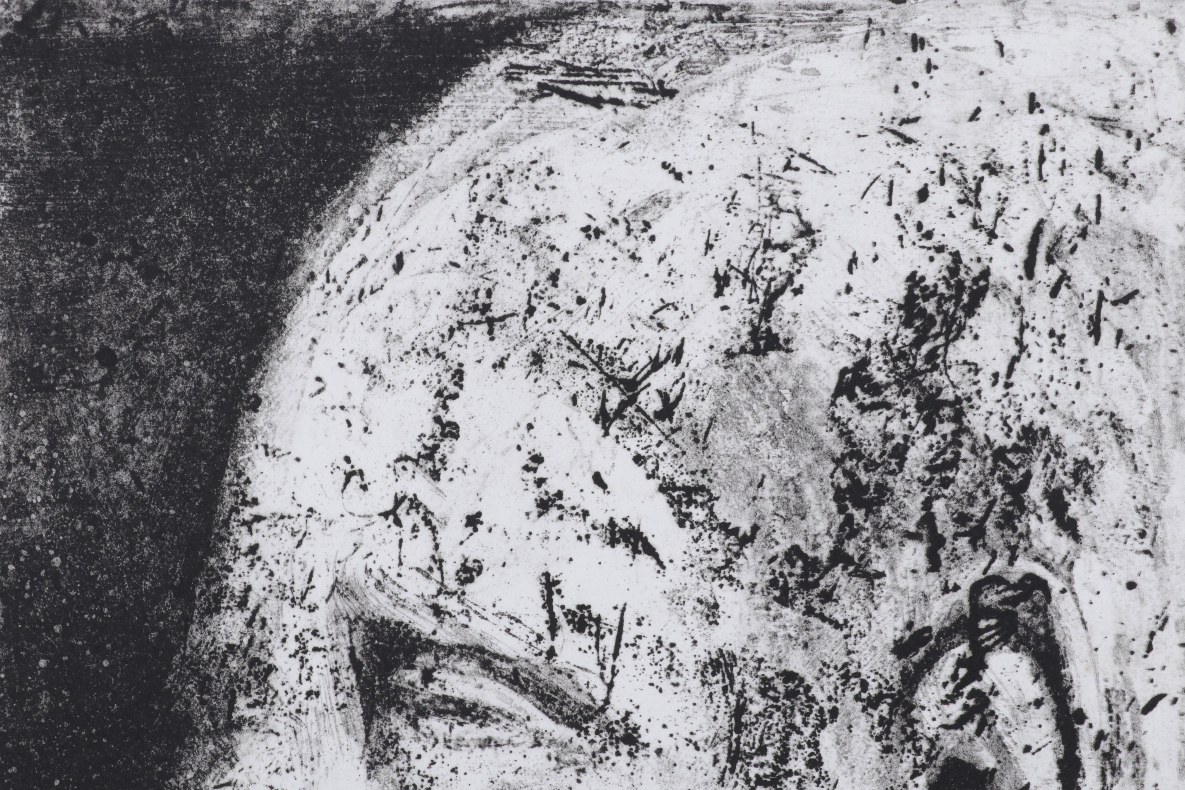 Sidney Chafetz Etching "Emerson," 1978
