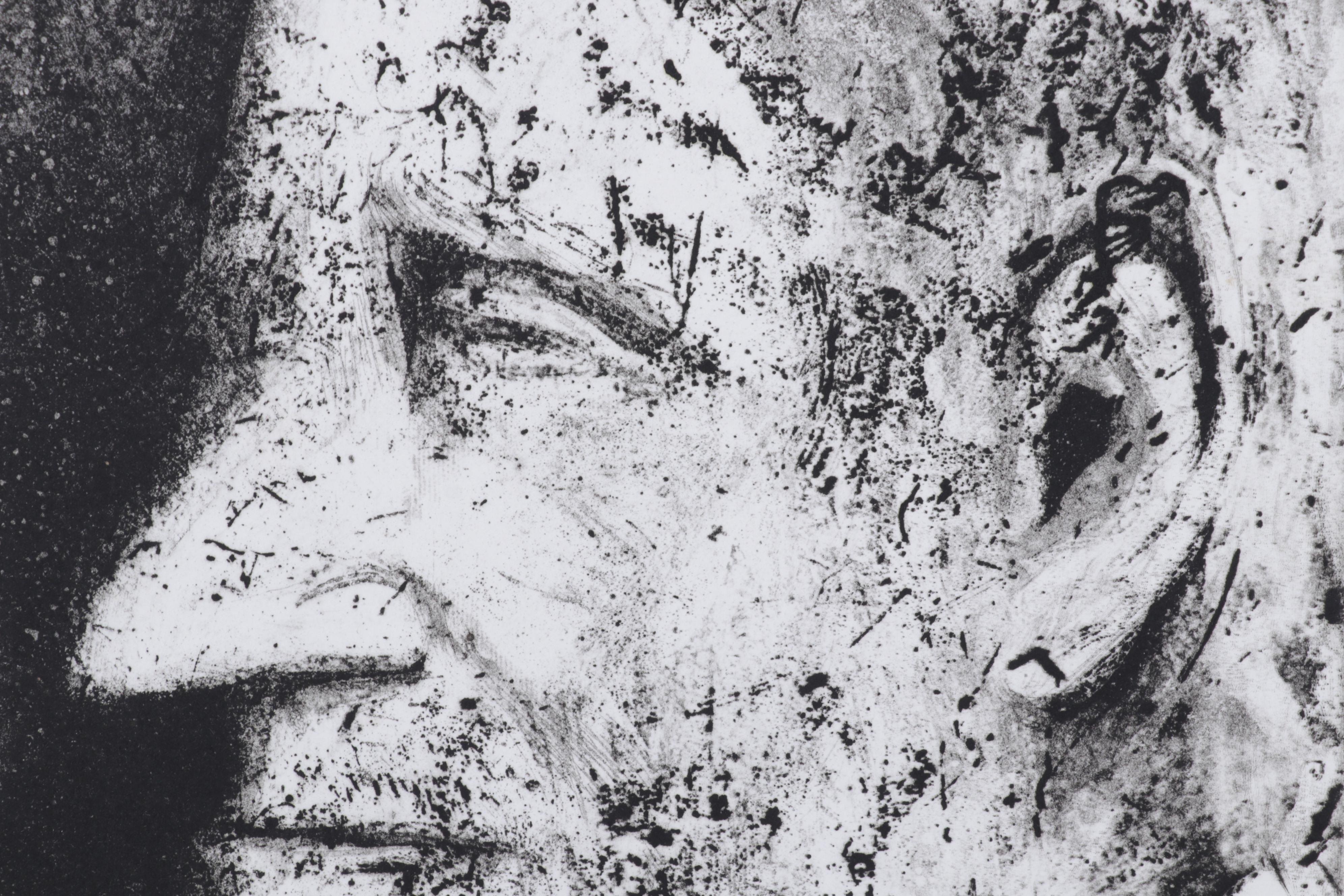 Sidney Chafetz Etching "Emerson," 1978