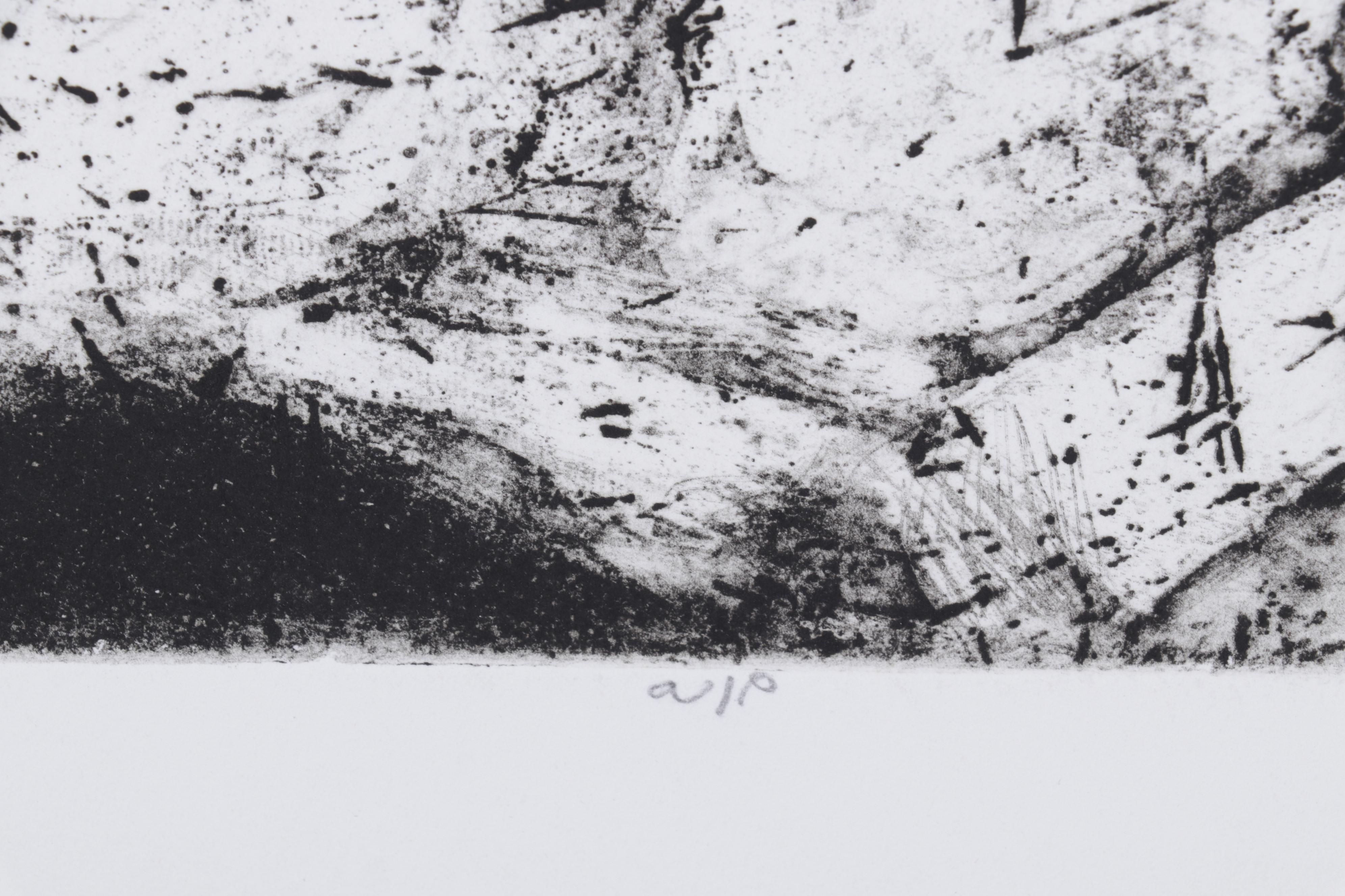 Sidney Chafetz Etching "Emerson," 1978