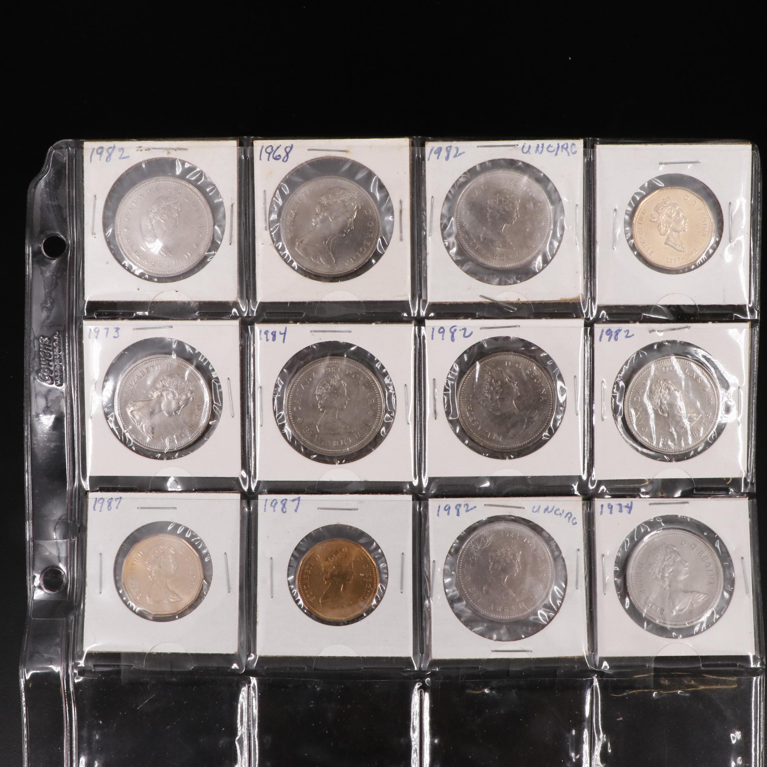 Collection of Canada Coins