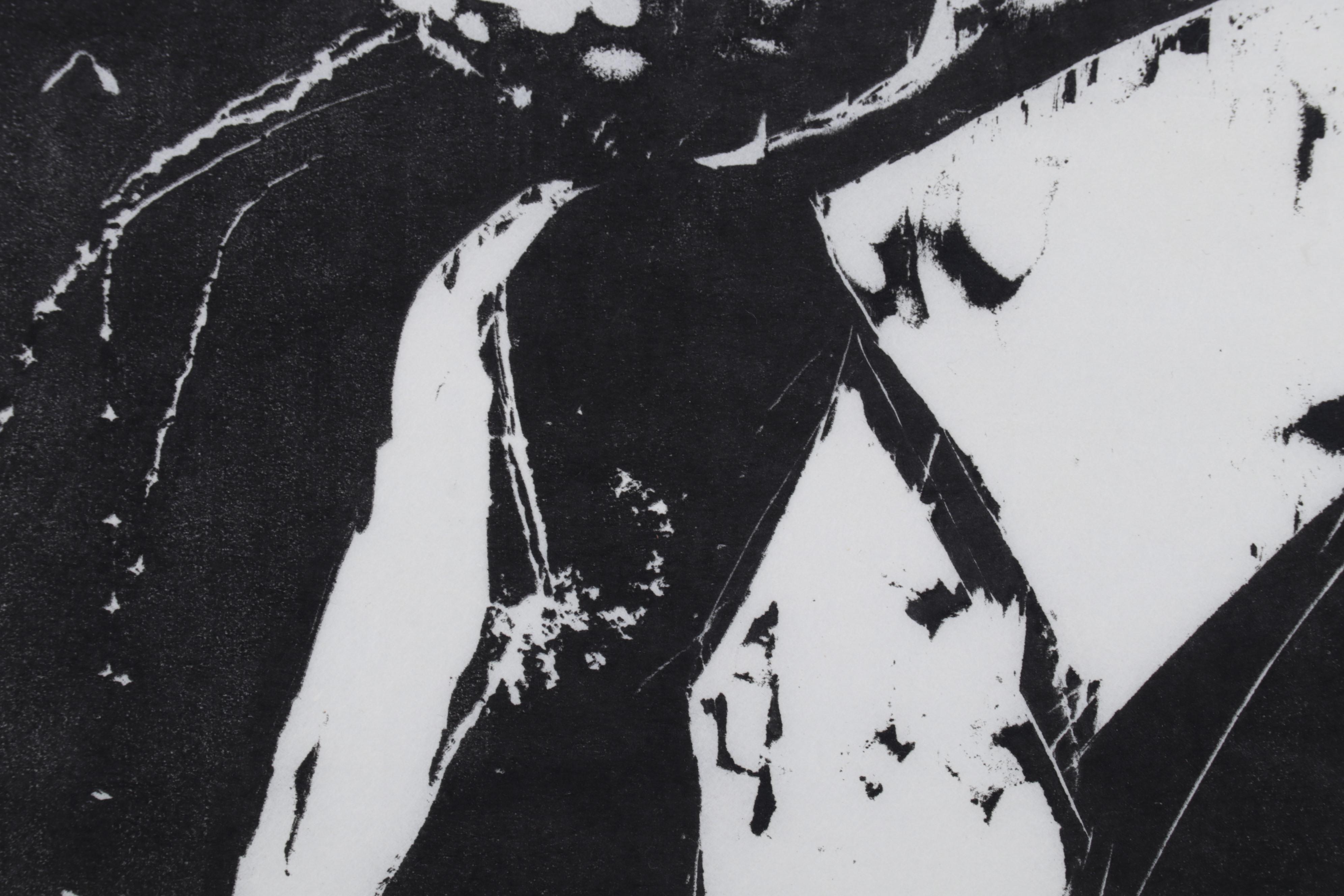 Sidney Chafetz Woodcut "A. J. Muste," 1967