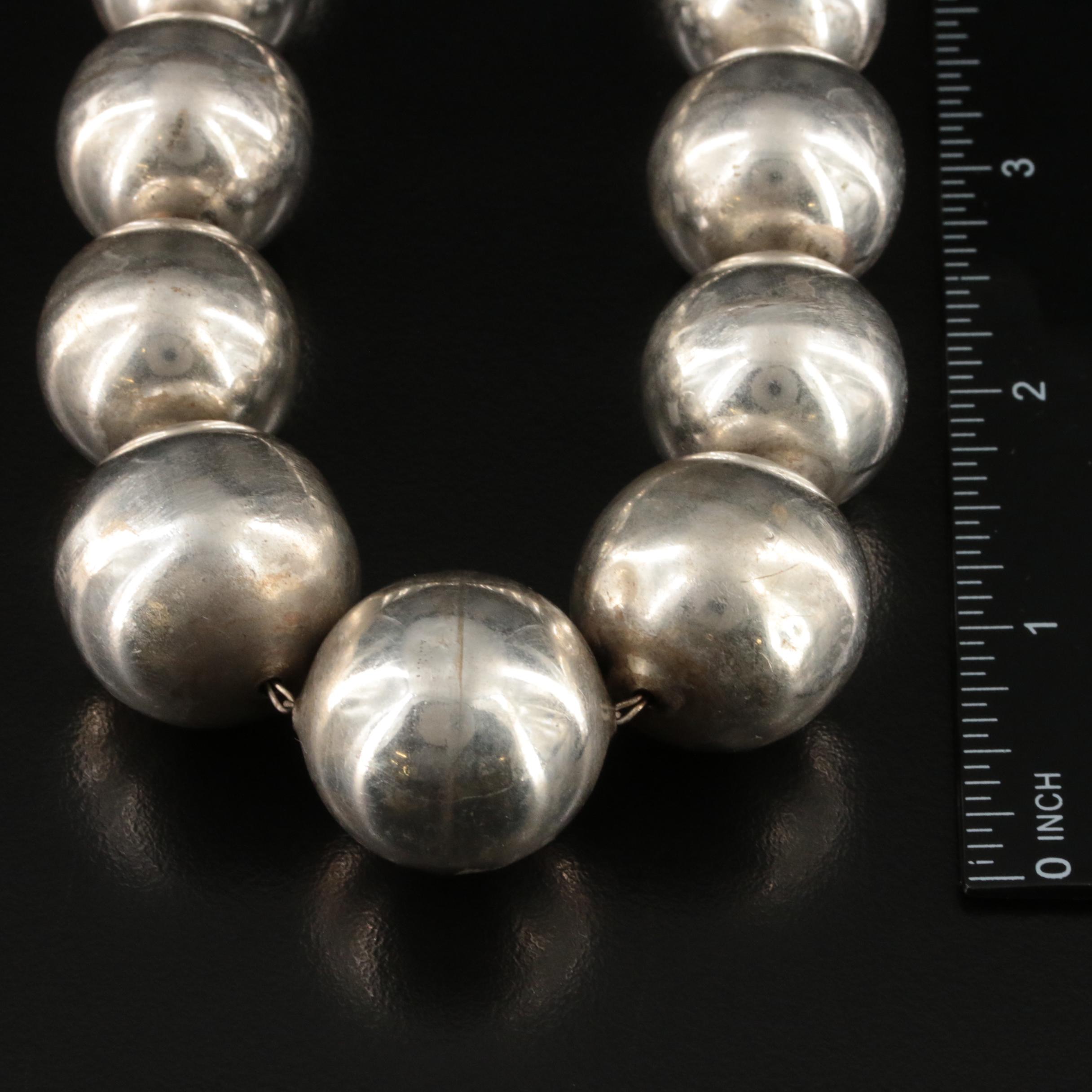 Graduated Bead Necklace