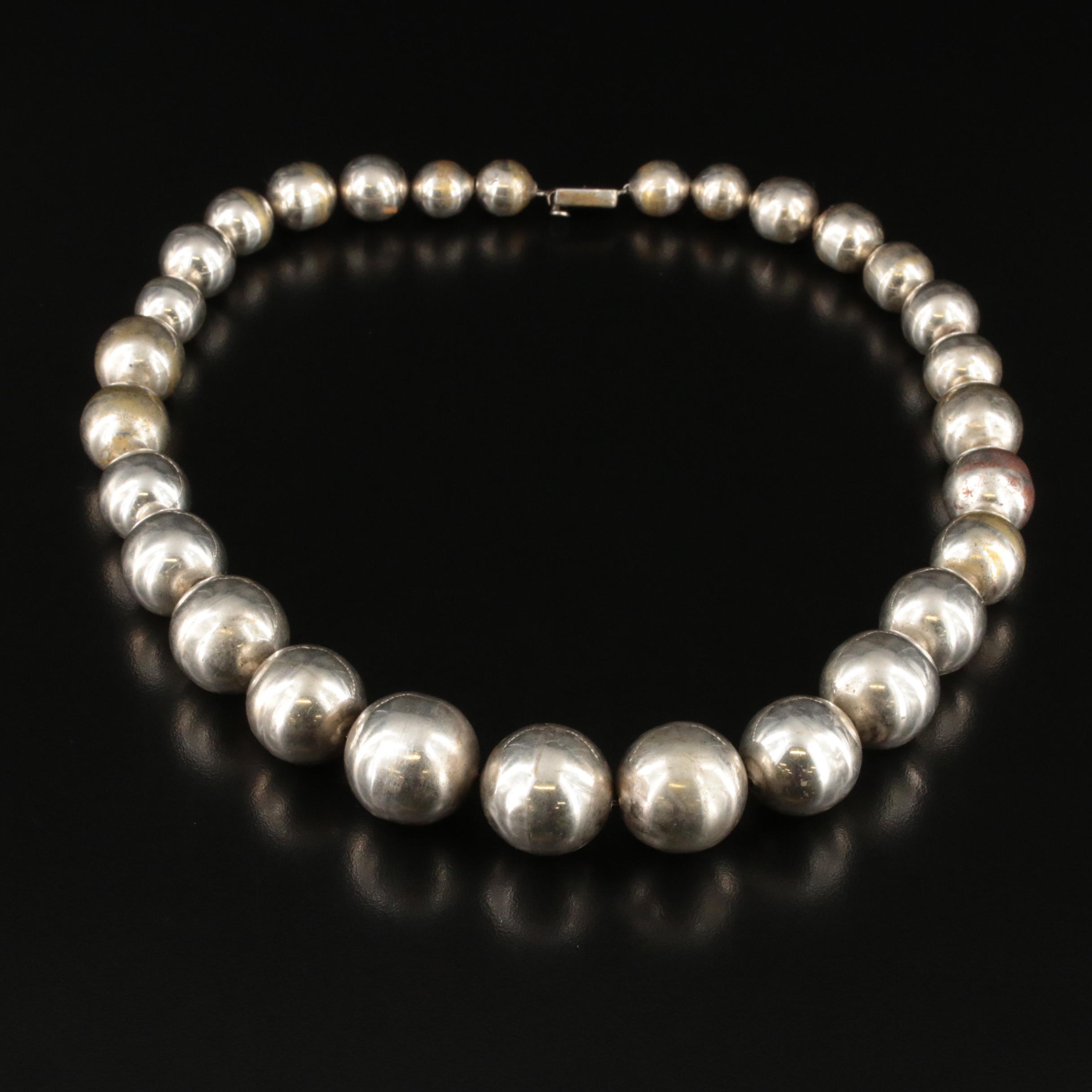 Graduated Bead Necklace