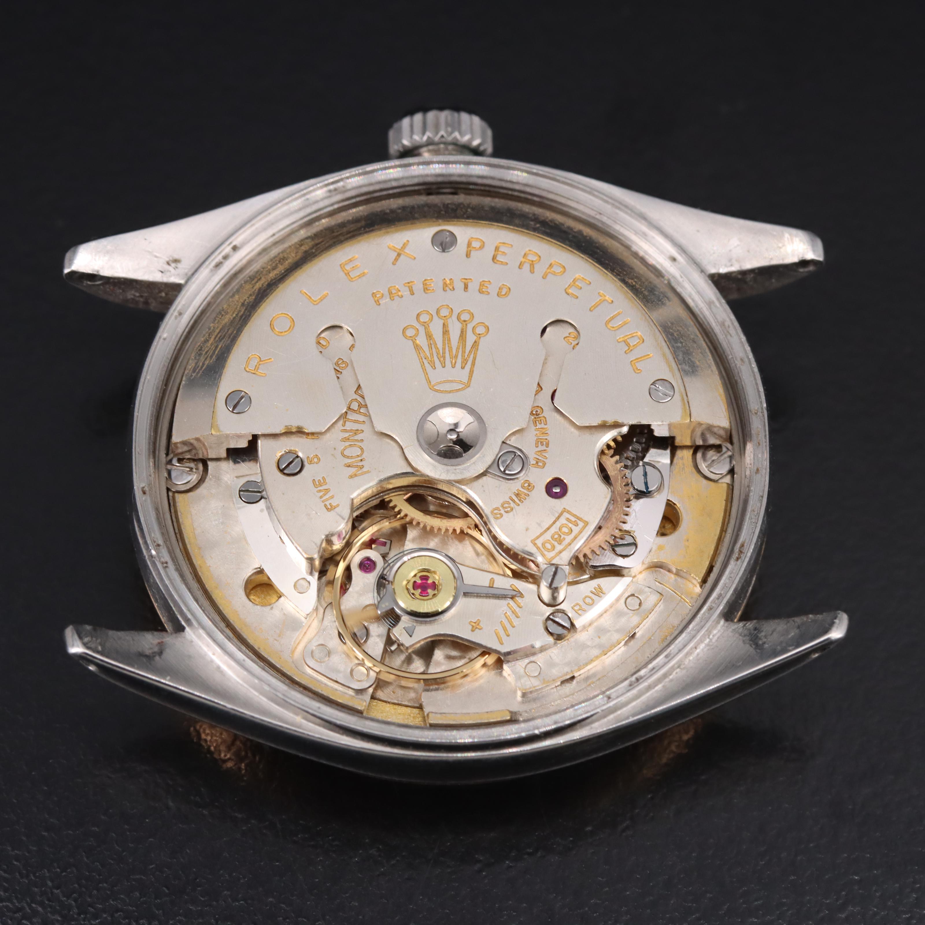 1955 Rolex Oyster Perpetual Officially Certified Chronometer Watch