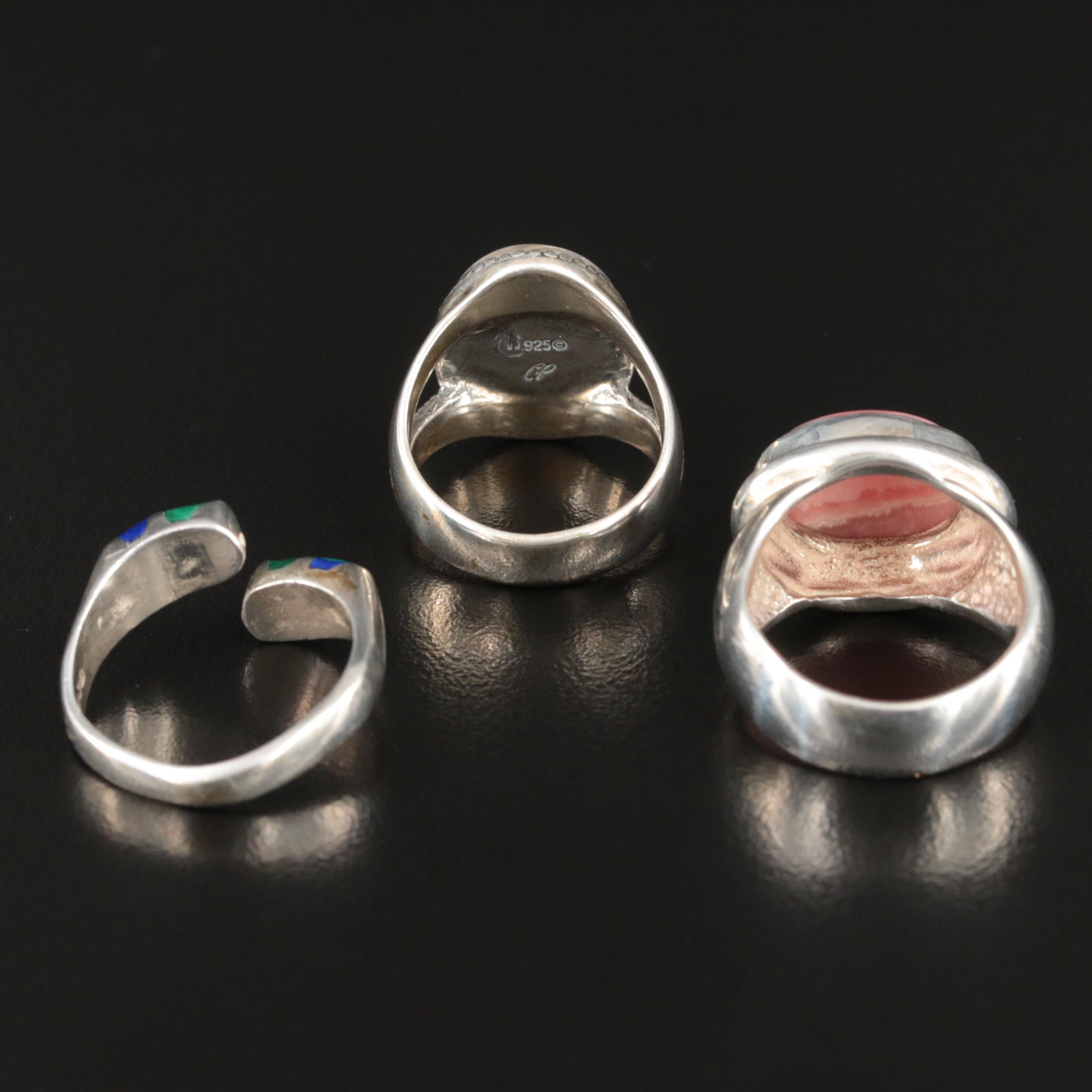 Carolyn Pollack for Relios Featured in Sterling Ring Trio