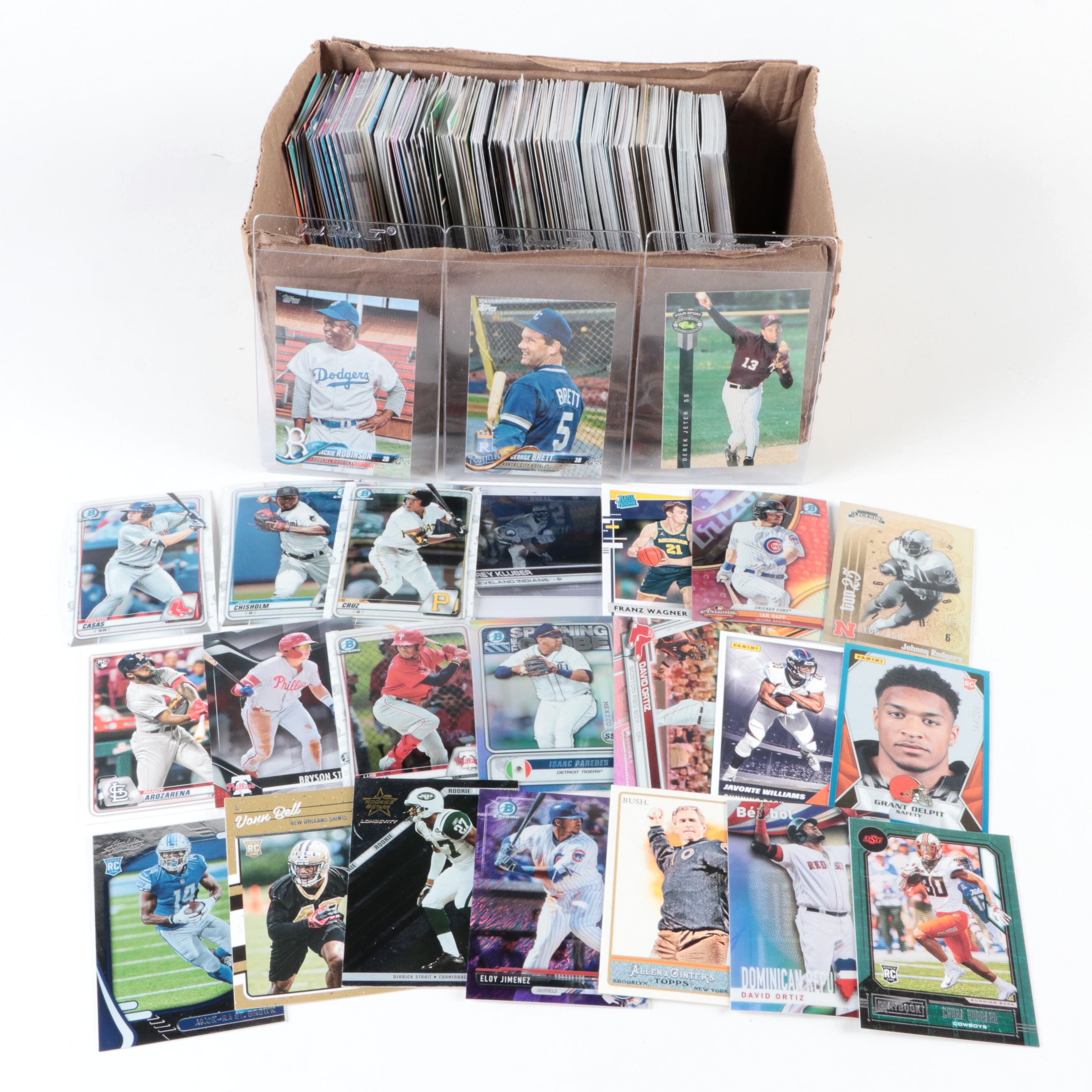 Topps Sports Cards and More, Robinson, Brett, Wagner, Bell, Jeter, 1980s–2020s