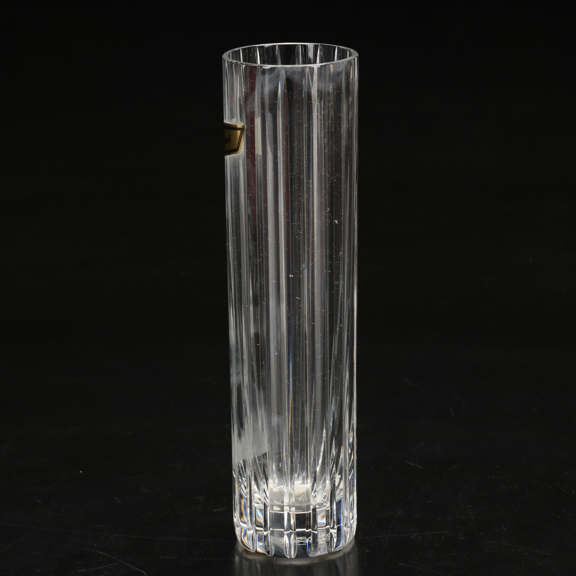 Baccarat "Harmony" Single-Flower Crystal Vase with Presentation Box