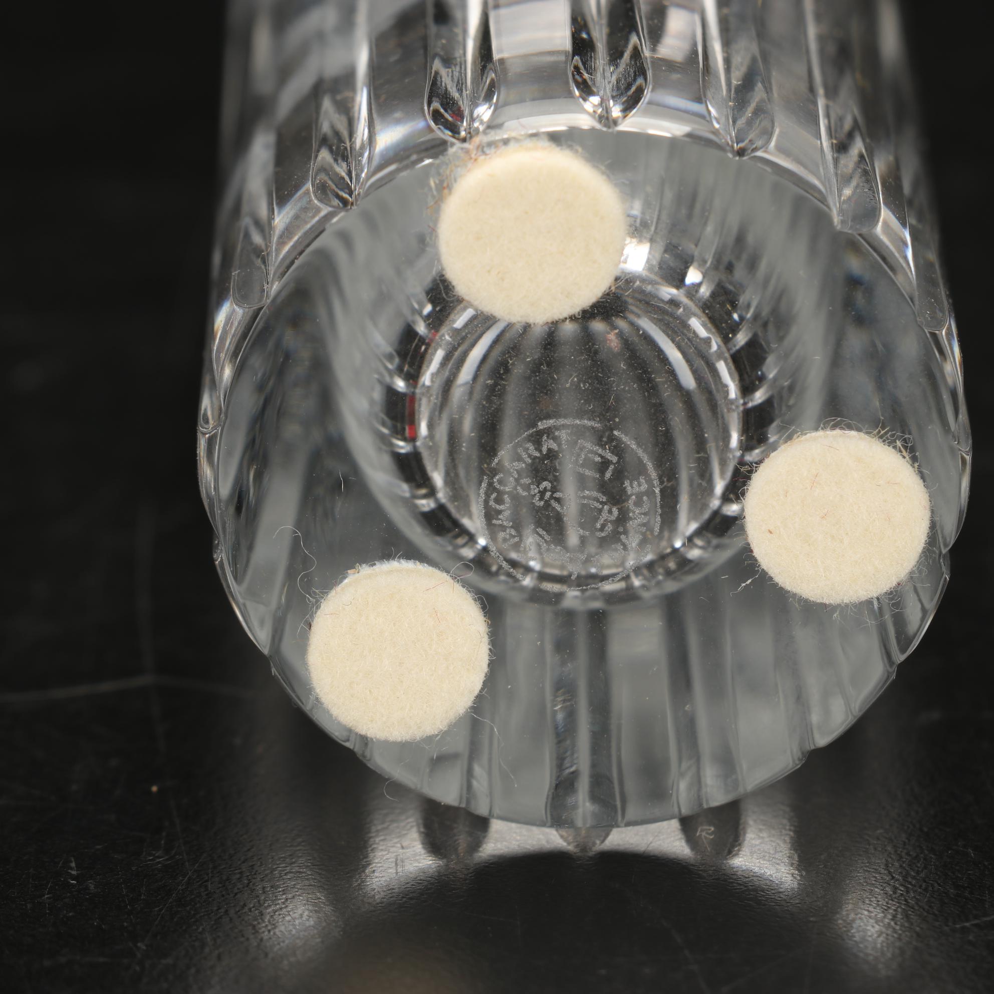 Baccarat "Harmony" Single-Flower Crystal Vase with Presentation Box