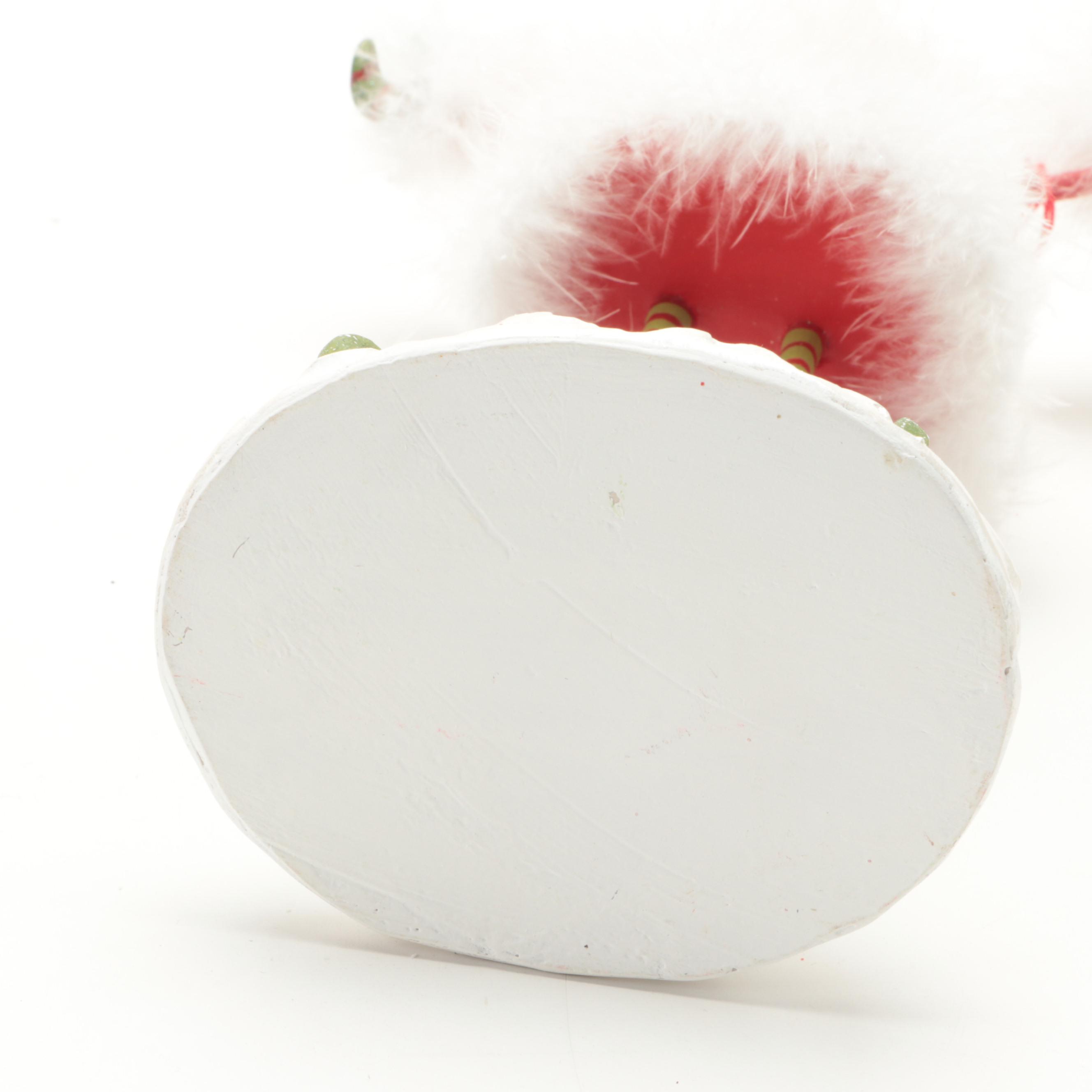 Department 56 Patience Brewster Santa Holding Trees Figurine