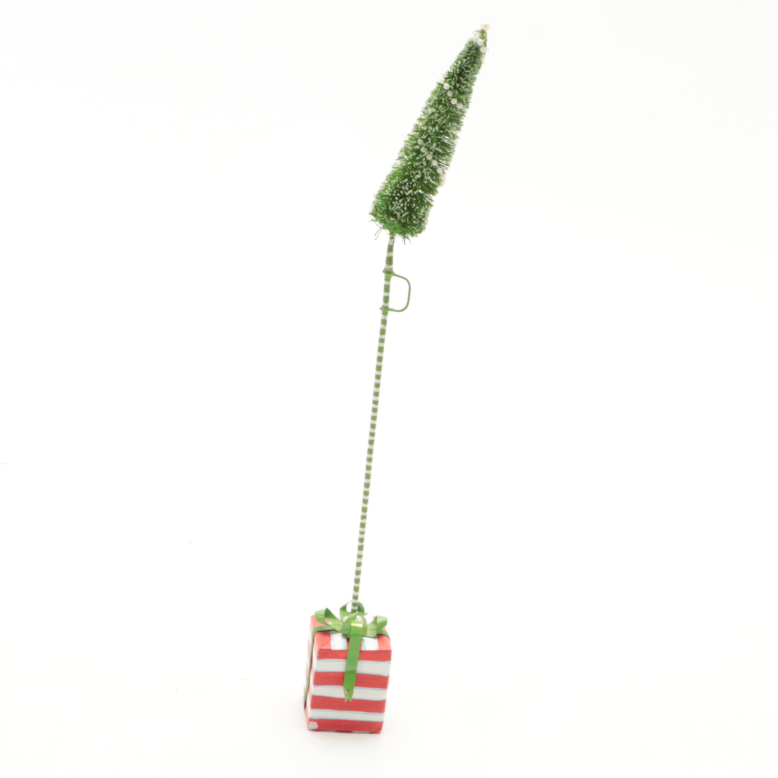 Department 56 Patience Brewster Santa Holding Trees Figurine