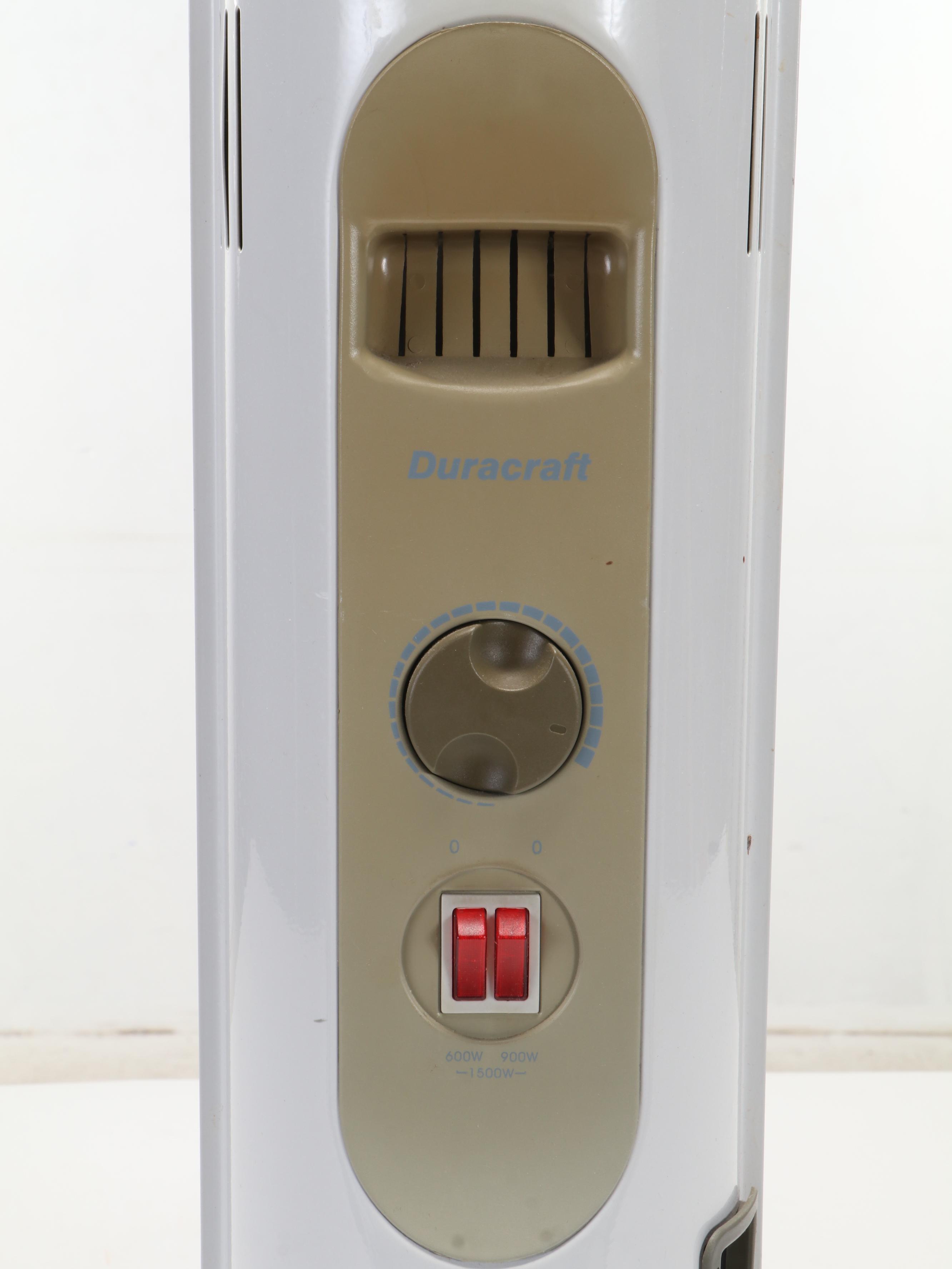Dura-Craft Standing Oil Heater With Lakewood Floor Fan