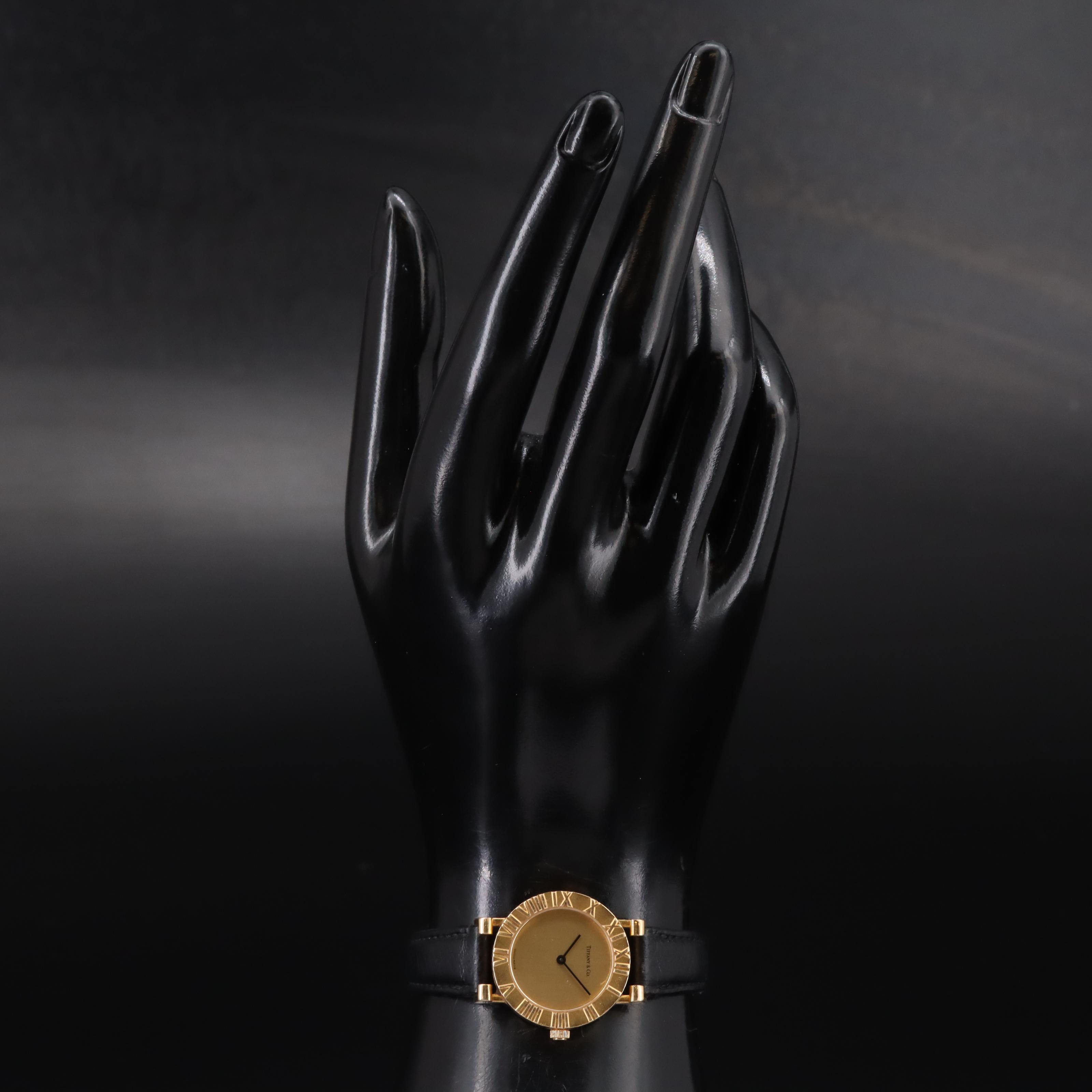 Tiffany & Co. Atlas 18K Quartz Watch