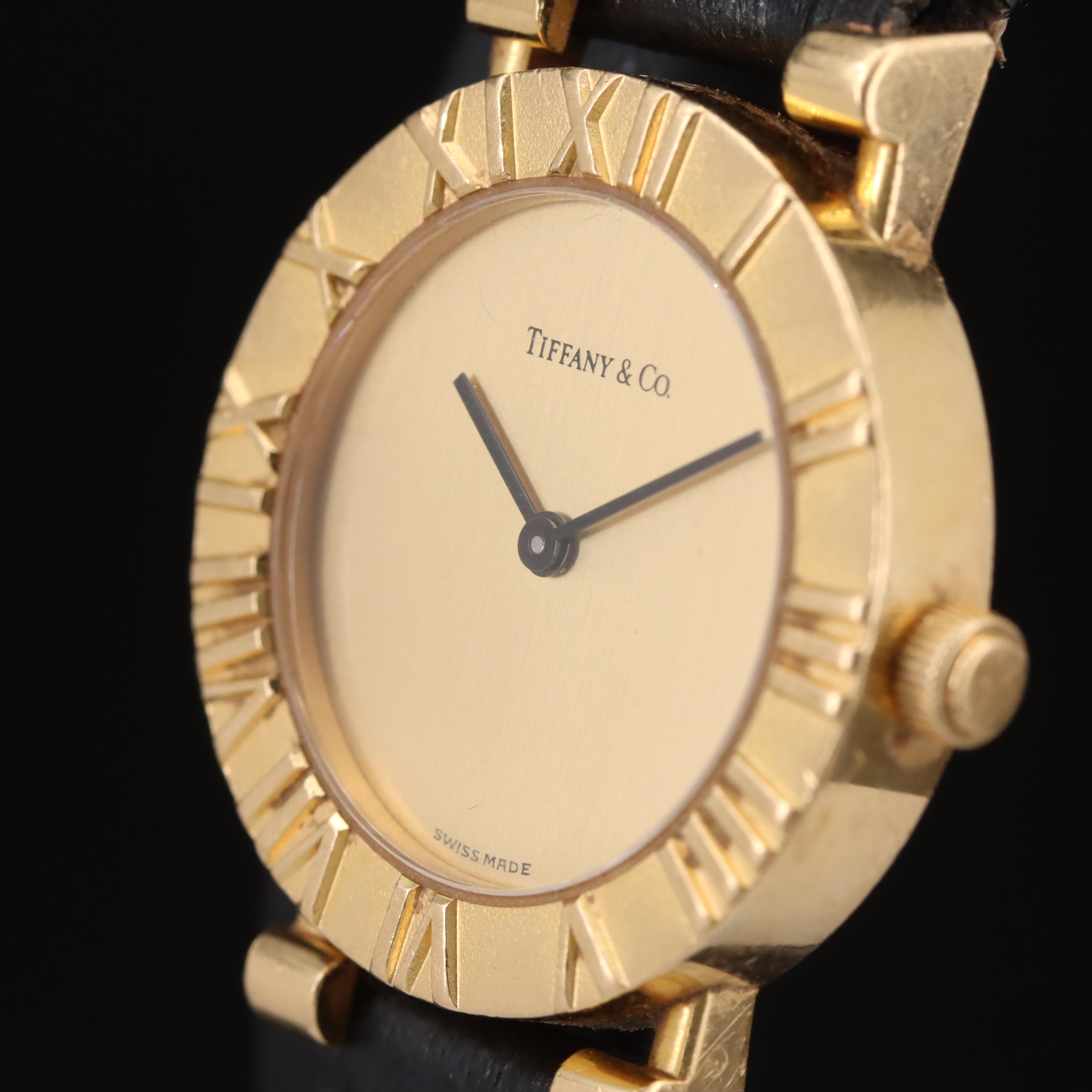 Tiffany & Co. Atlas 18K Quartz Watch