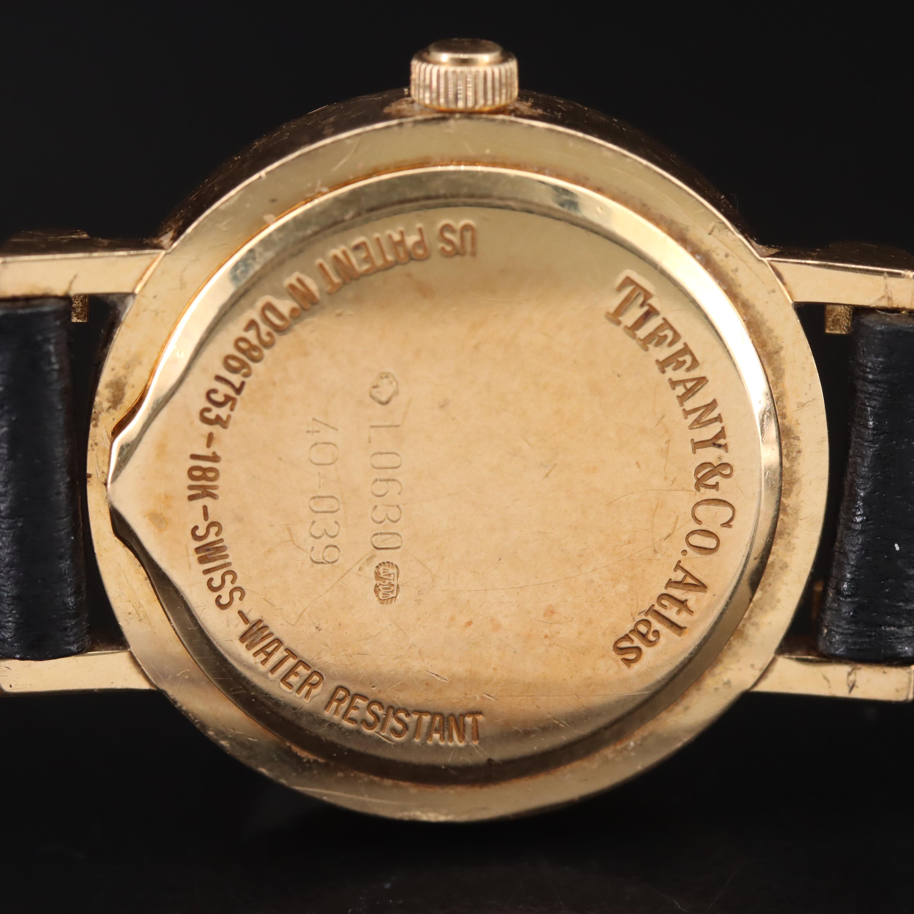 Tiffany & Co. Atlas 18K Quartz Watch