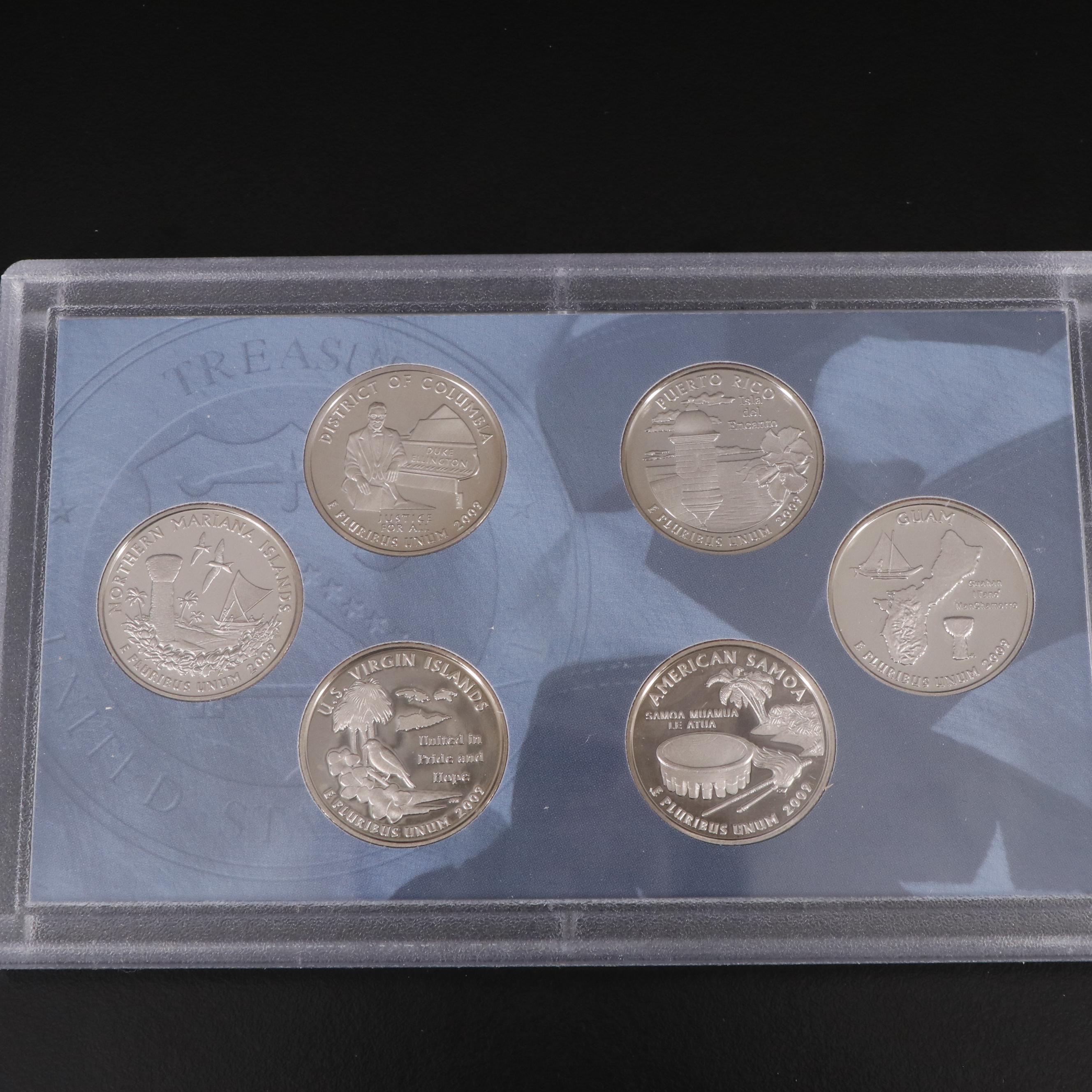 Complete Set of Fifty Proof State Quarters, 1999–2009
