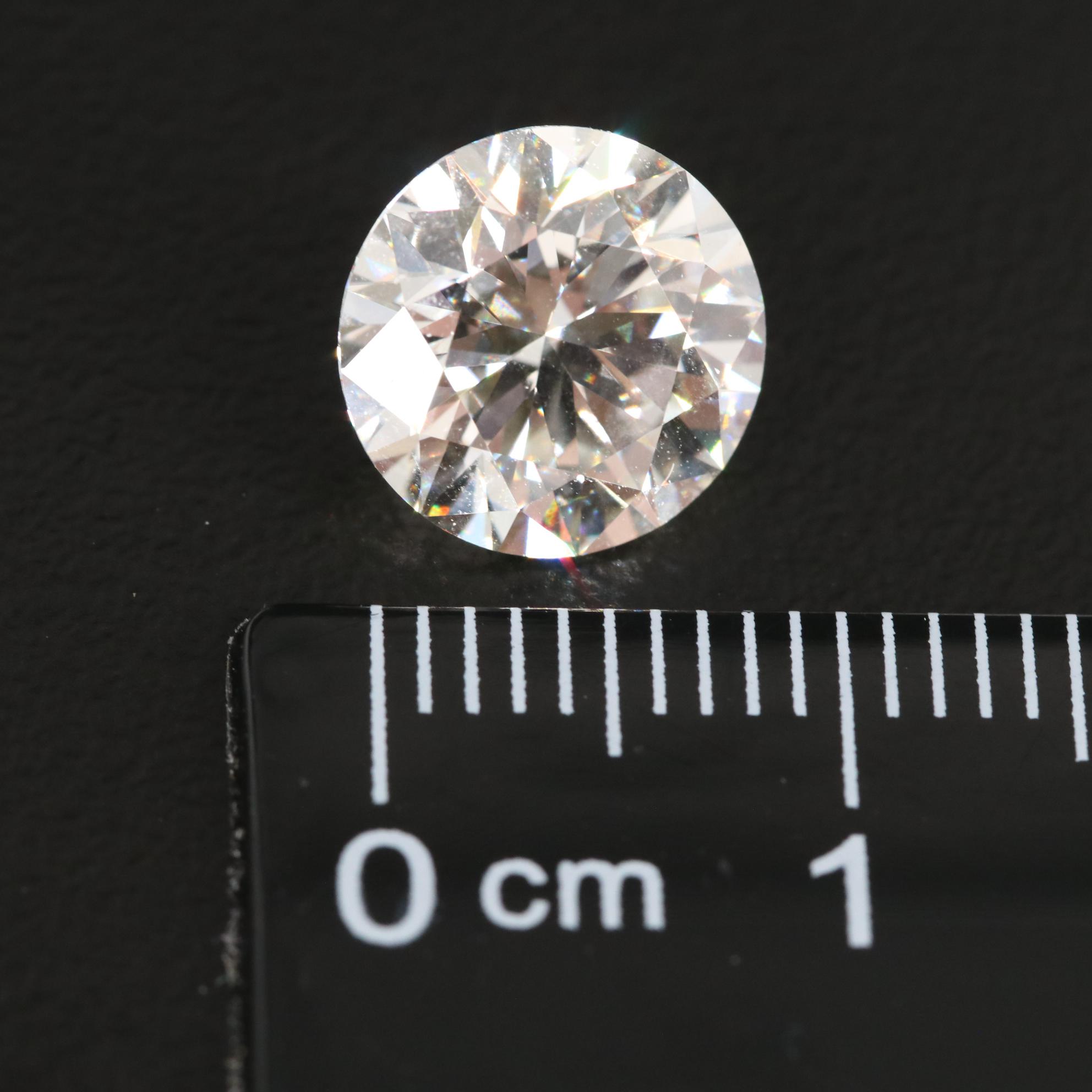 Loose 3.05 CT Lab Grown Diamond with IGI Report