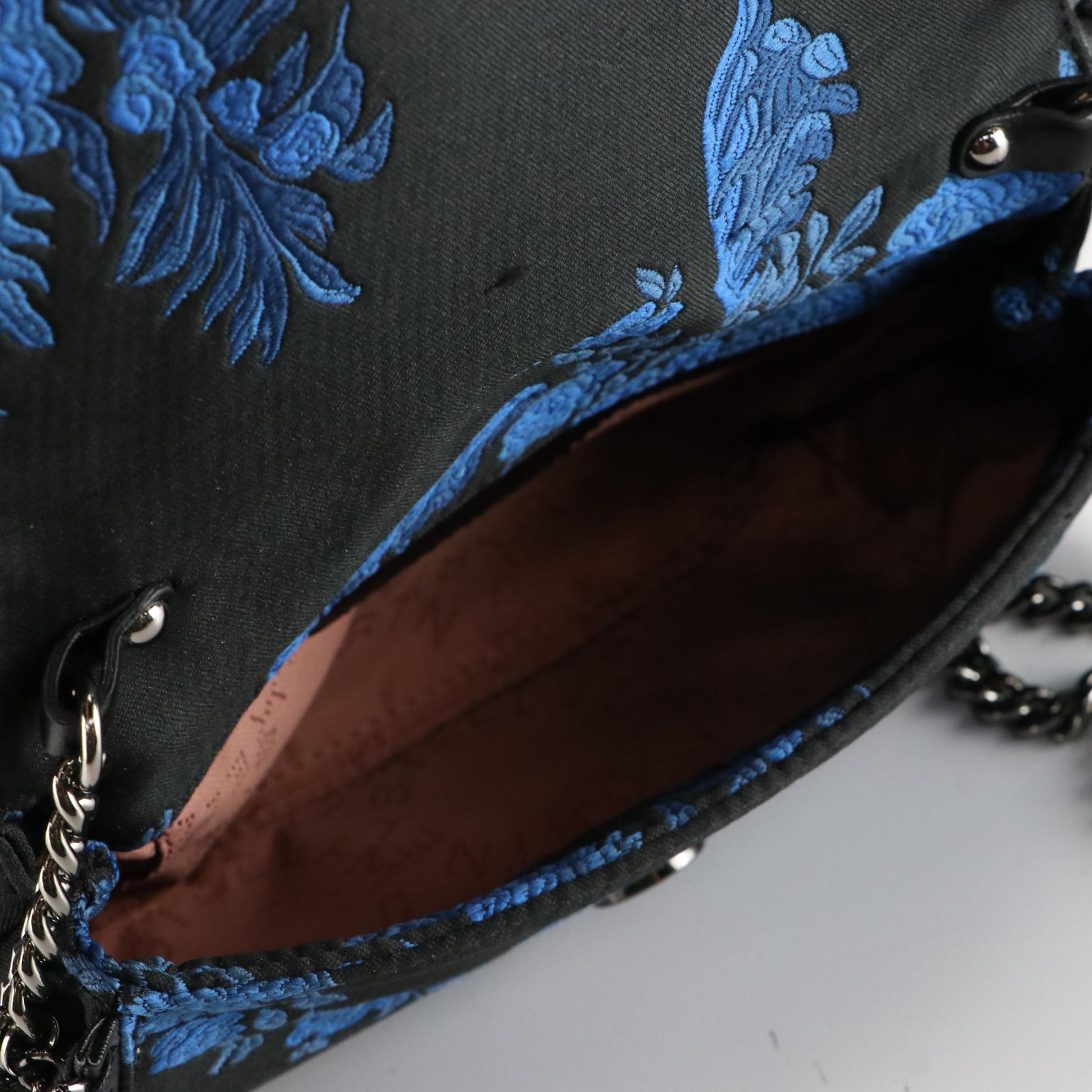 Stella McCartney Jeweled Falabella Crossbody/Clutch in Brocade