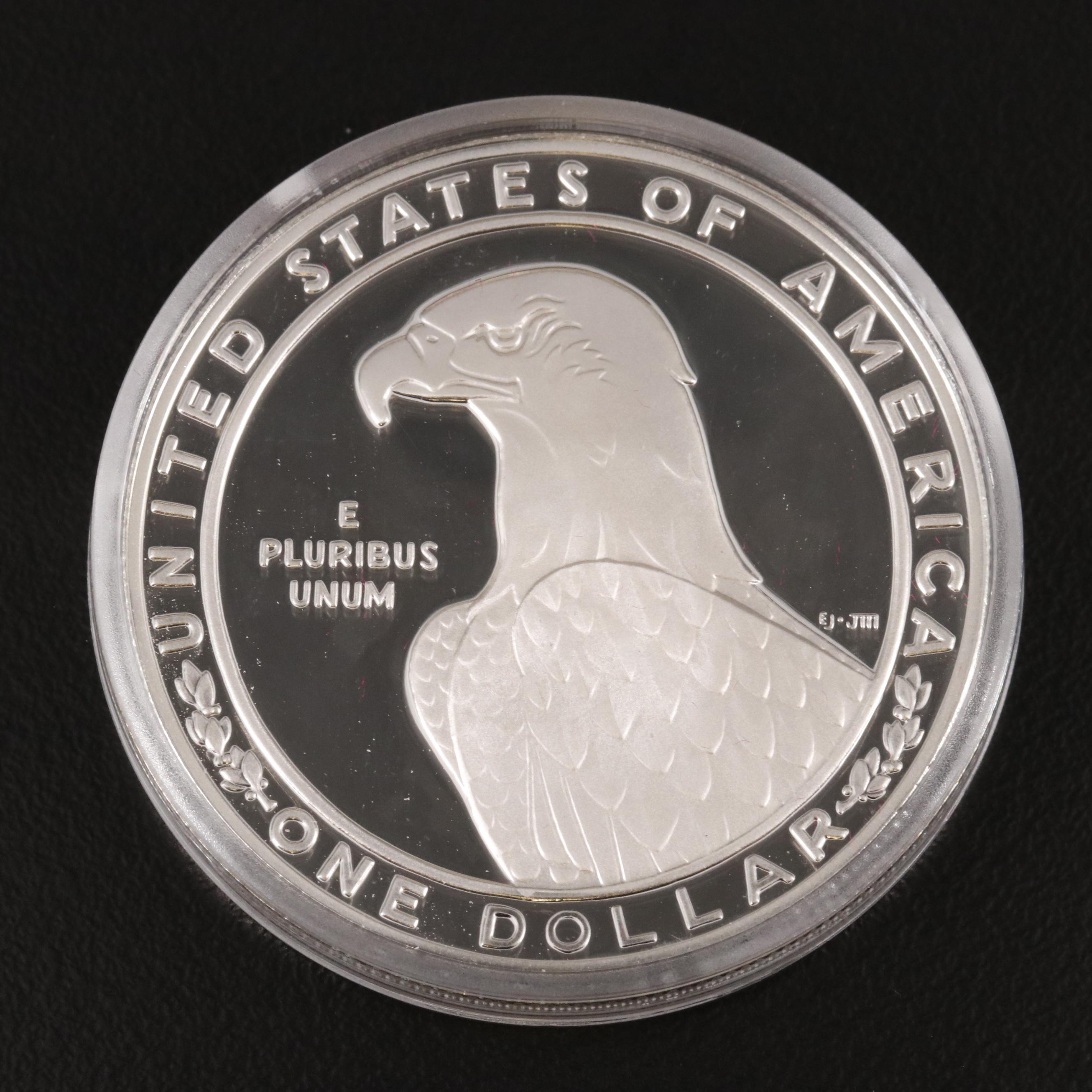 1984 Olympic Commemorative Proof Coin Set Including Gold Coin