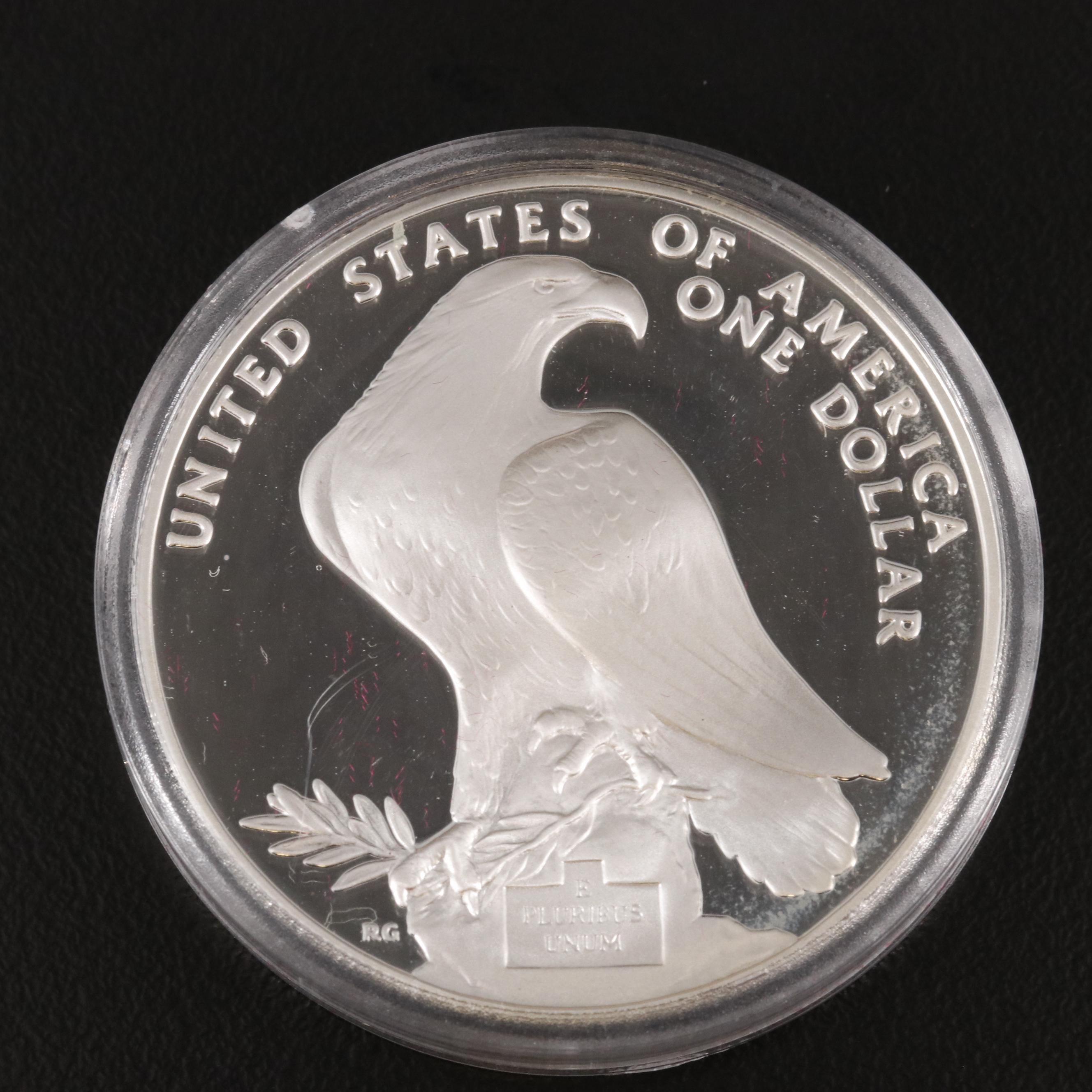 1984 Olympic Commemorative Proof Coin Set Including Gold Coin