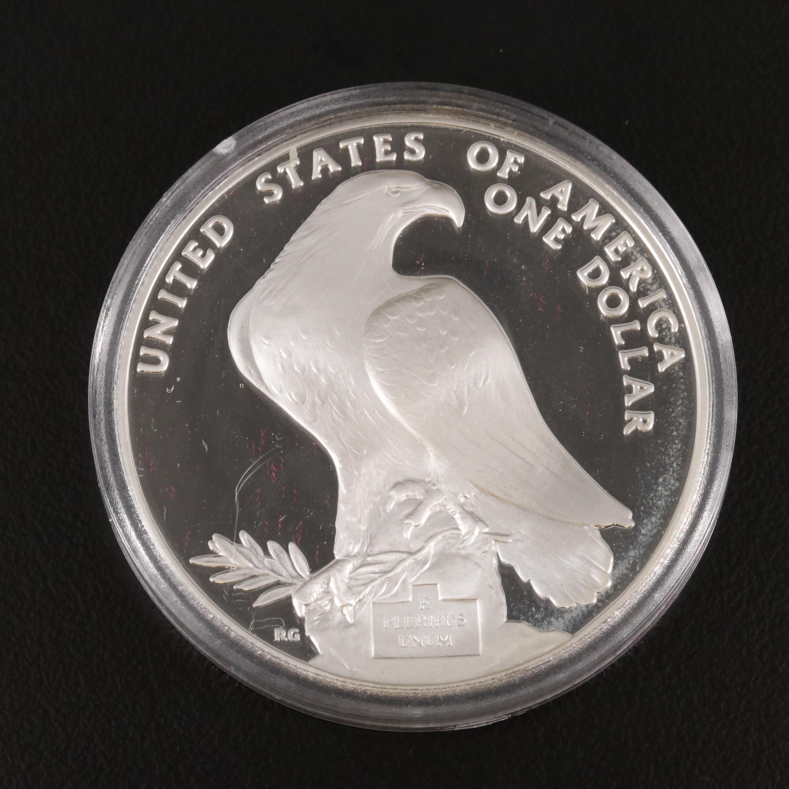 1984 Olympic Commemorative Proof Coin Set Including Gold Coin