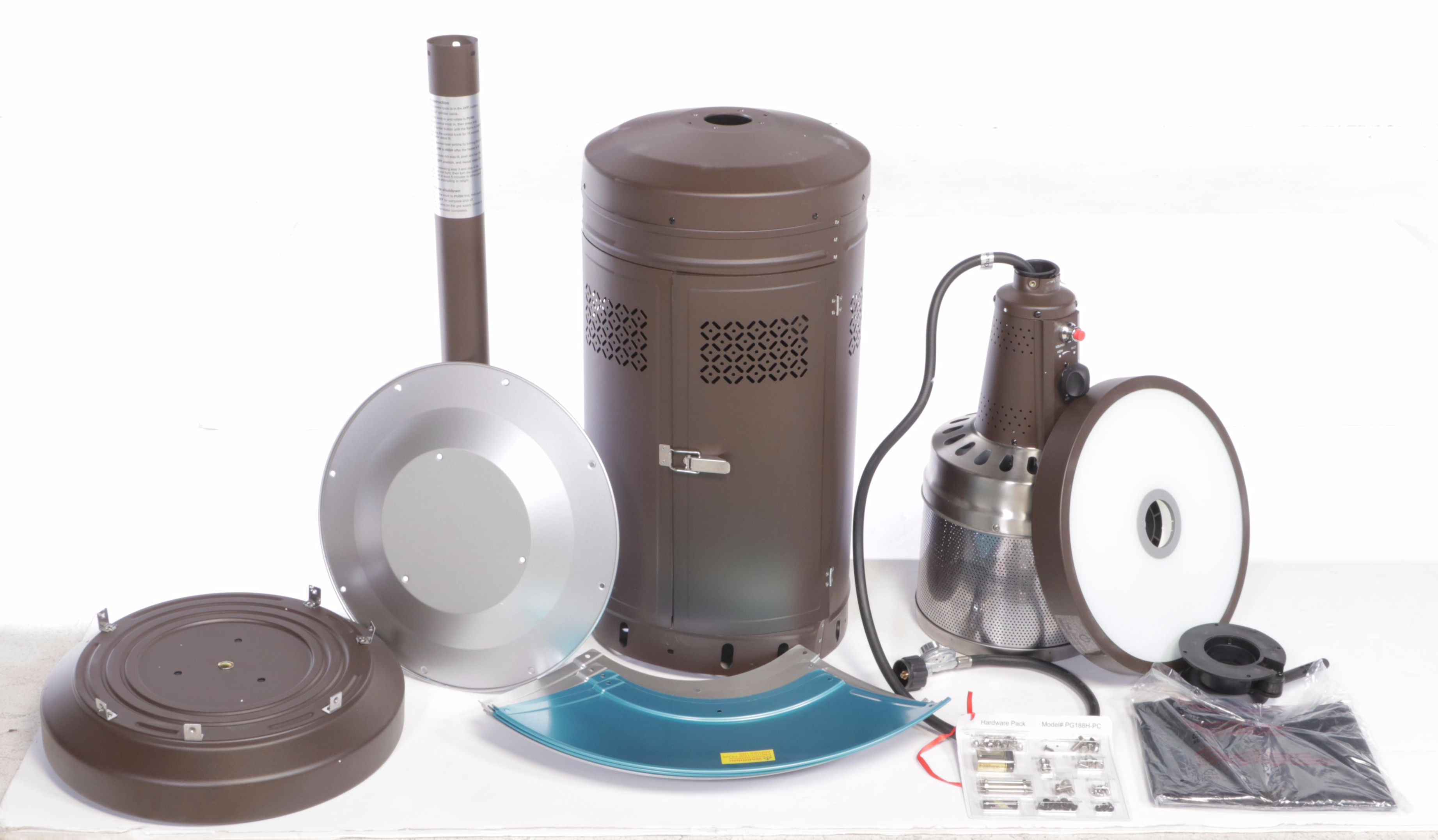 Member's Mark Bronze Finish Gas Patio Heater with LED Table