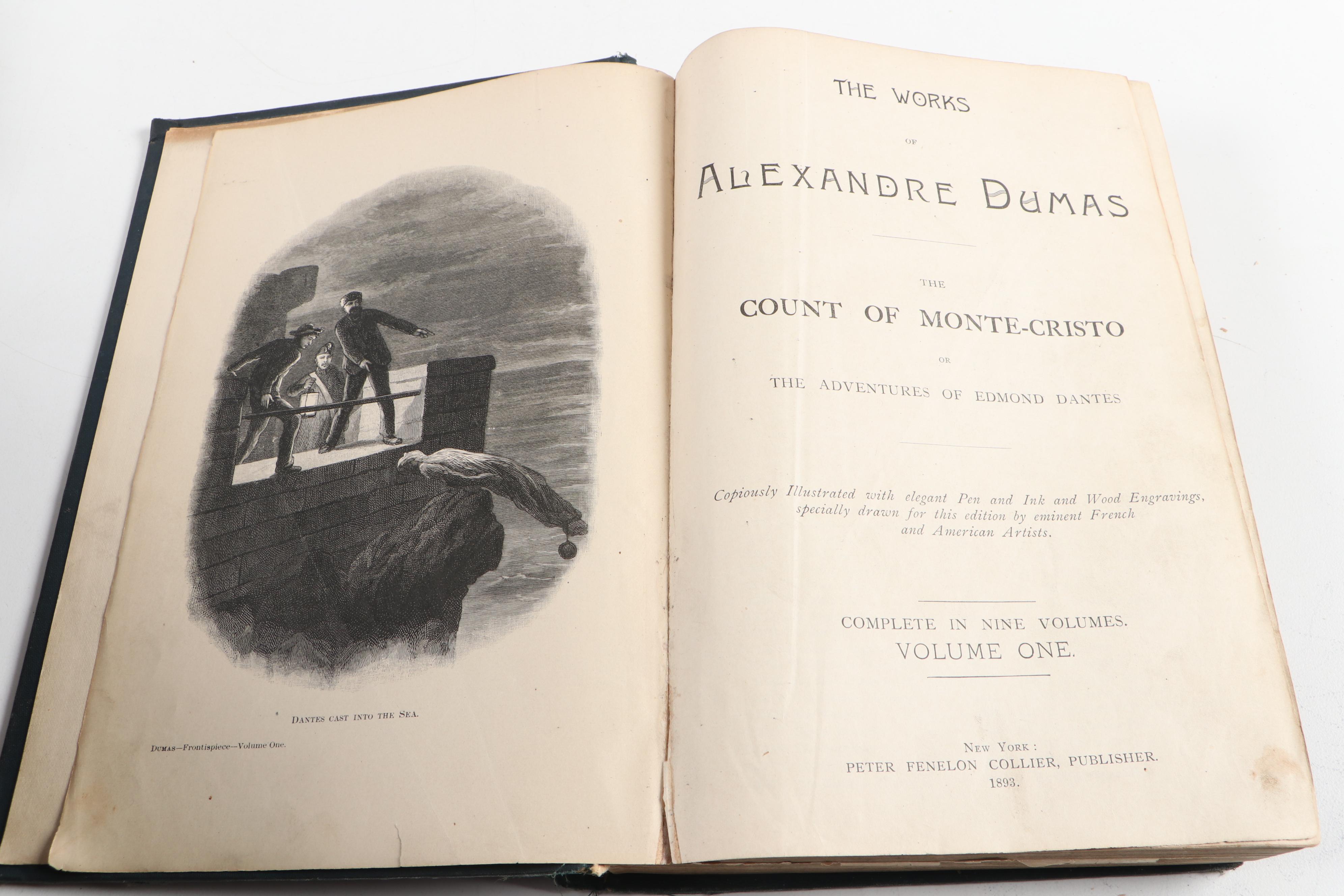 "Works of Alexandre Dumas", 1893