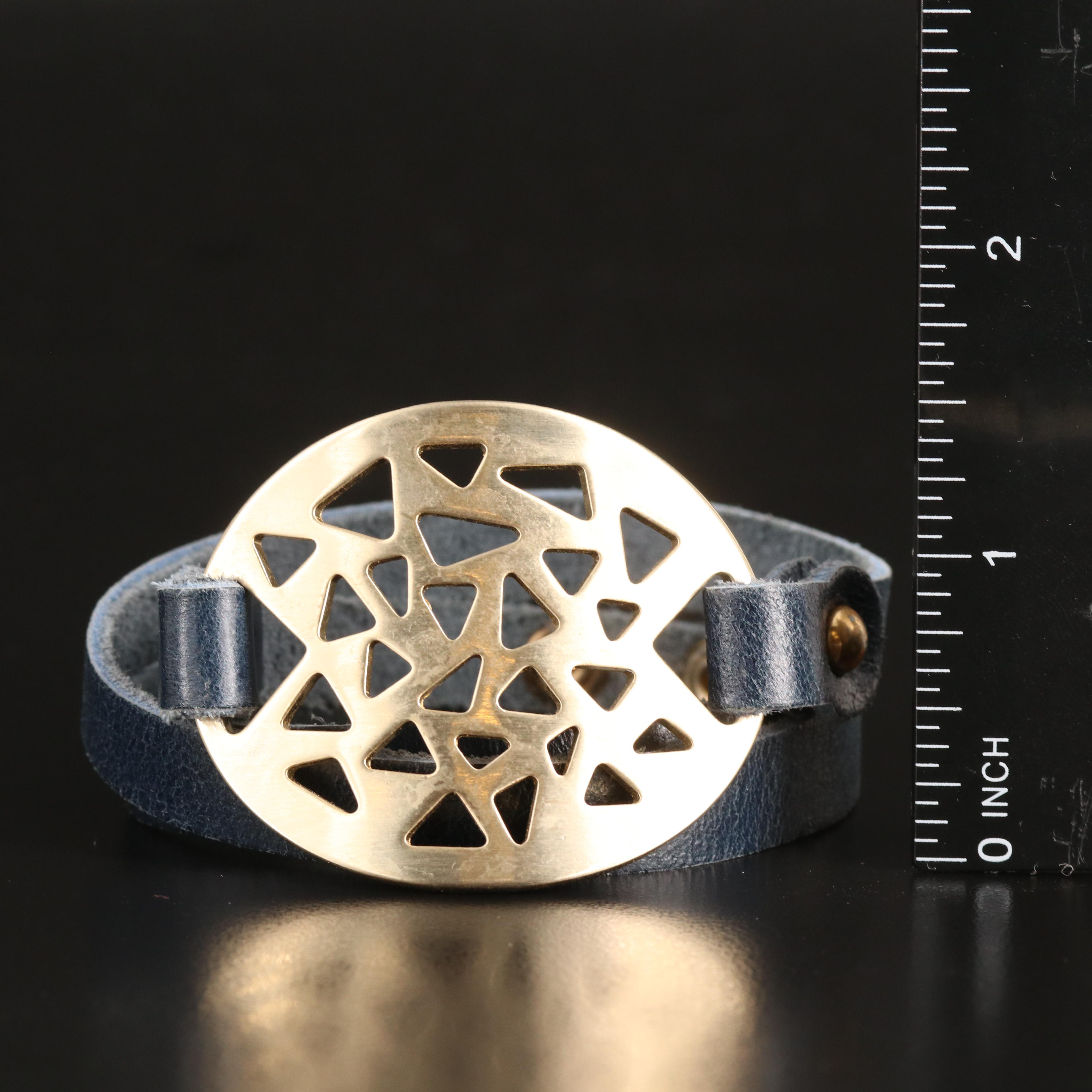 Tory Burch Featured in Wrap and Skull Bracelet Trio