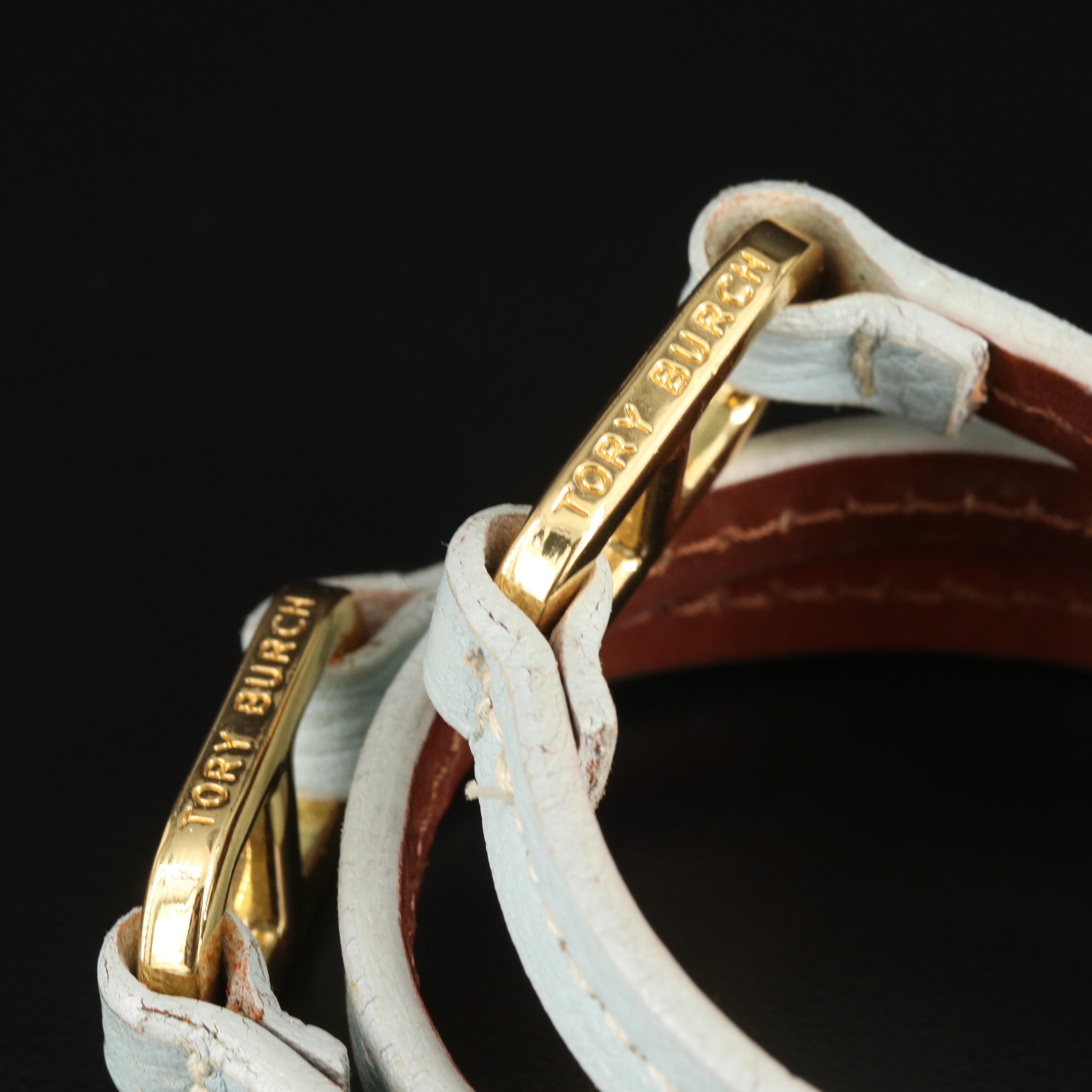 Tory Burch Featured in Wrap and Skull Bracelet Trio