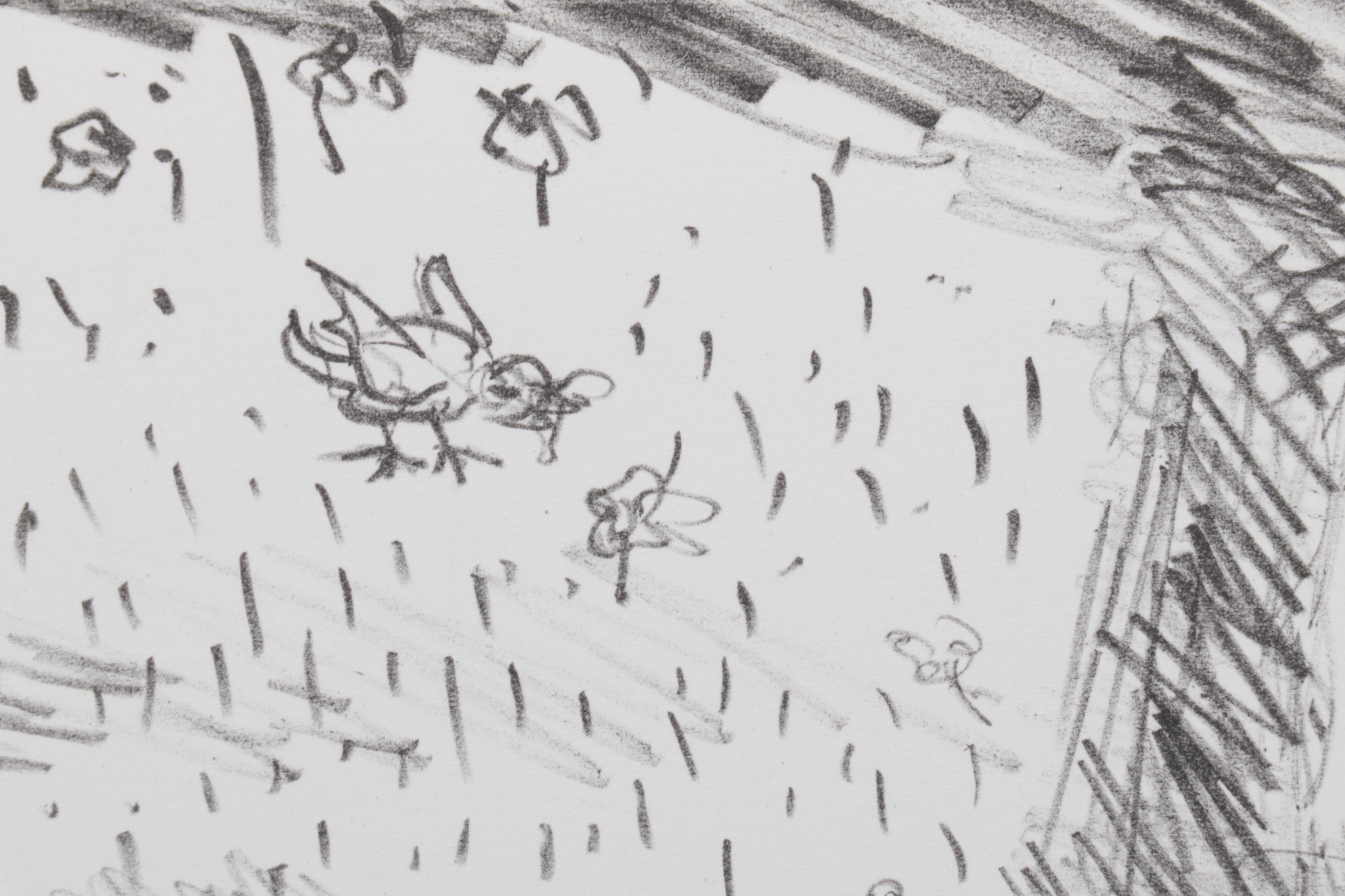 Sidney Chafetz Lithograph "Nathanael West," 1981