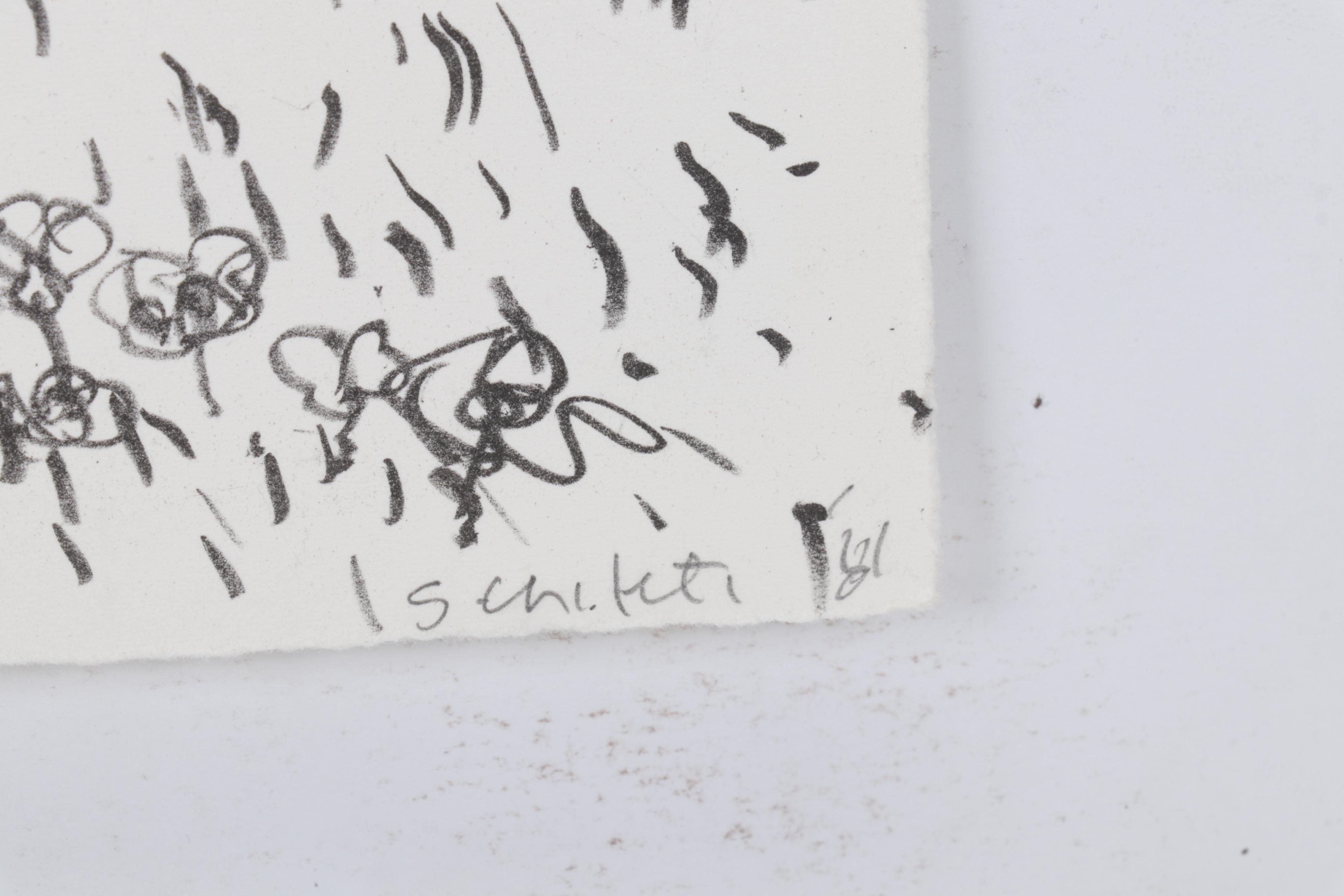 Sidney Chafetz Lithograph "Nathanael West," 1981