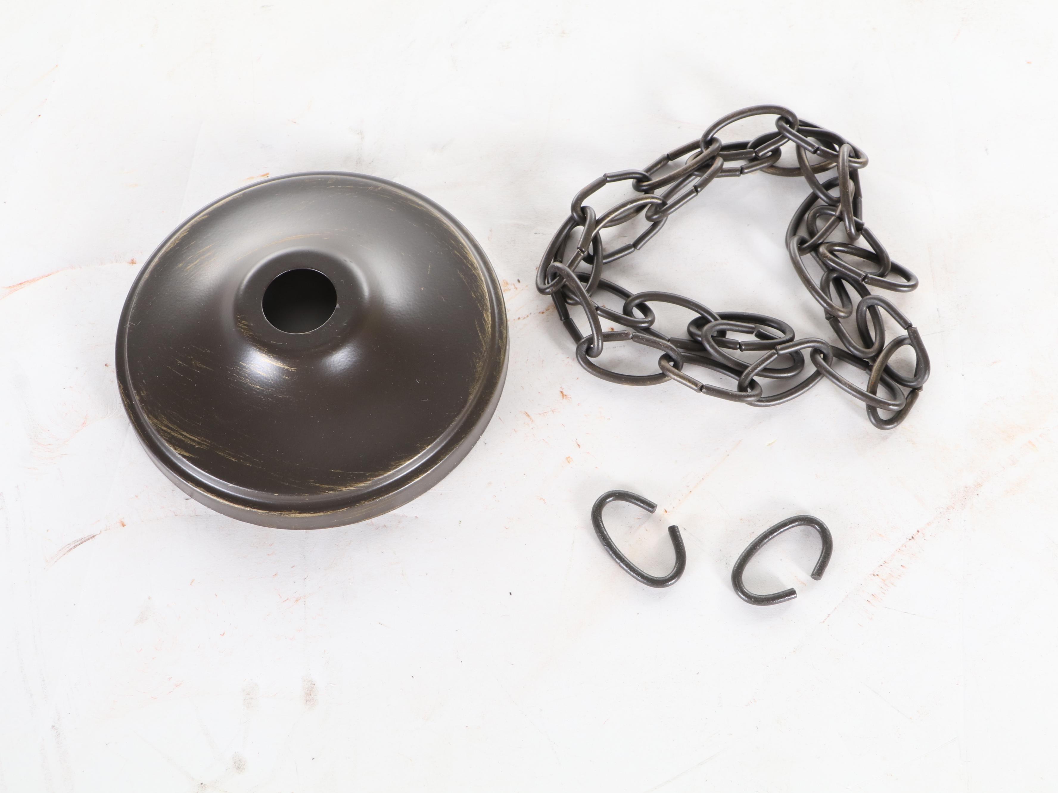 Portfolio Wrought Metal Eight and Three-Light Chandeliers