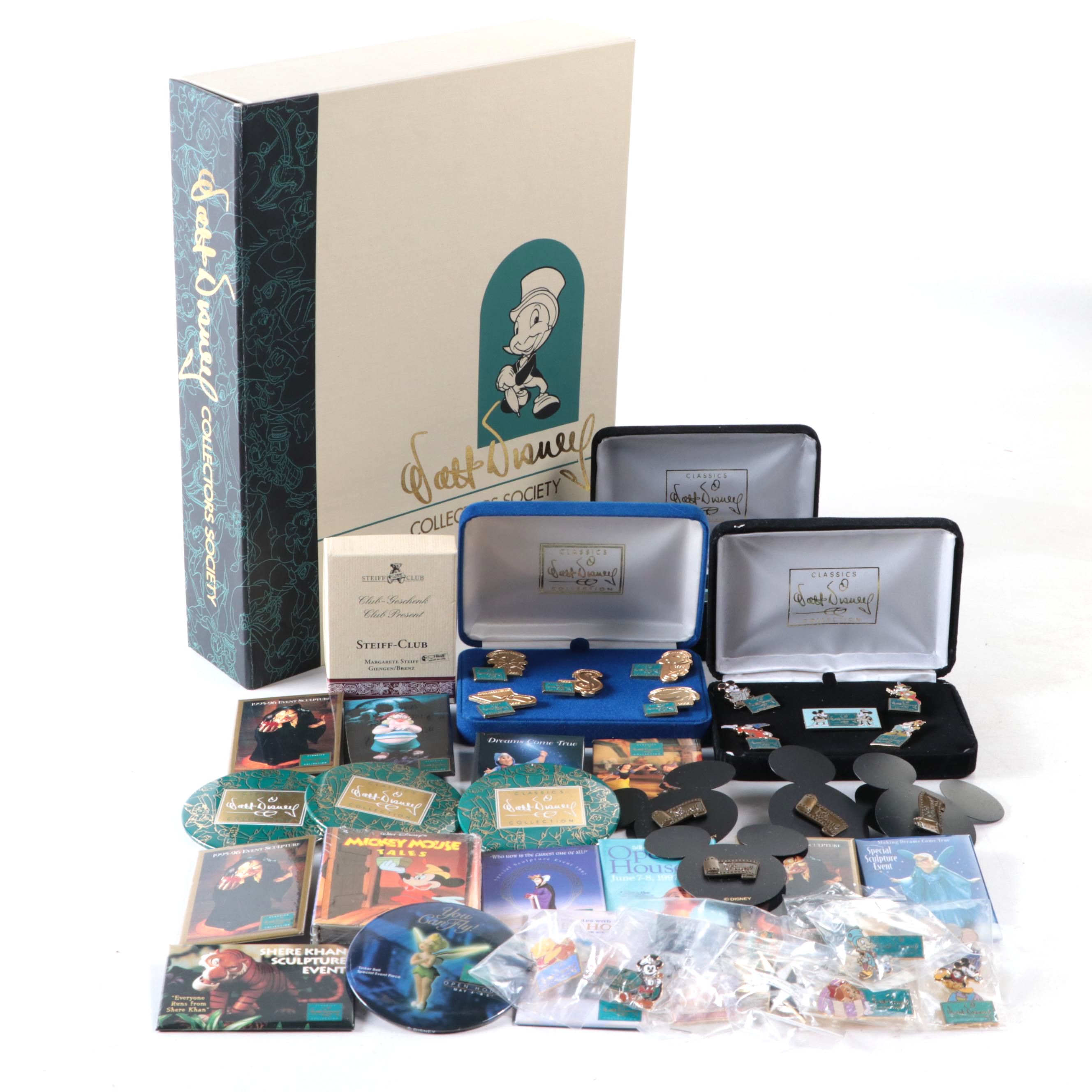 Walt Disney Collectors Society "Sketches" Magazine Archive and More