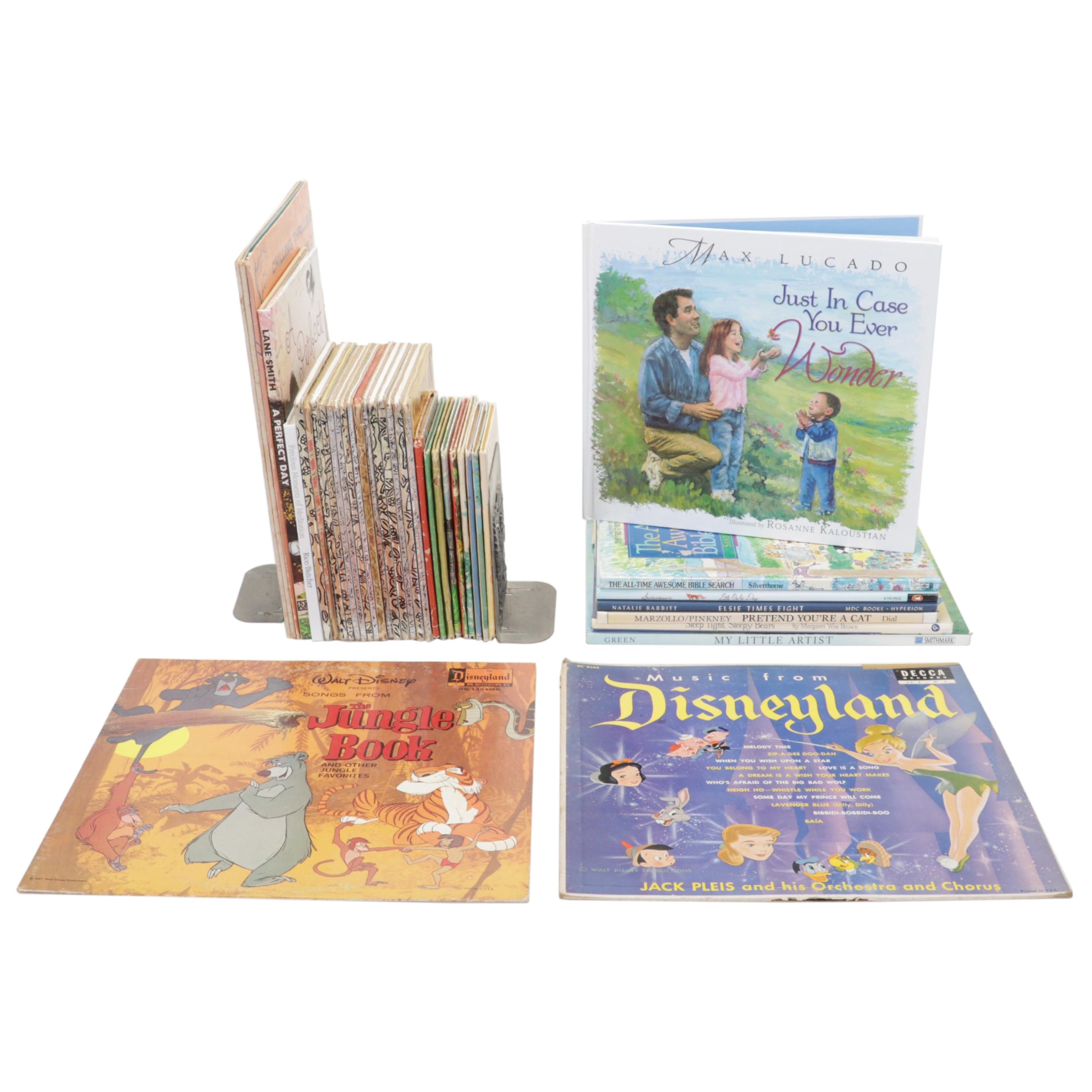 Disney Records, Little Golden Books, & Juvenile Fiction Featuring First Editions