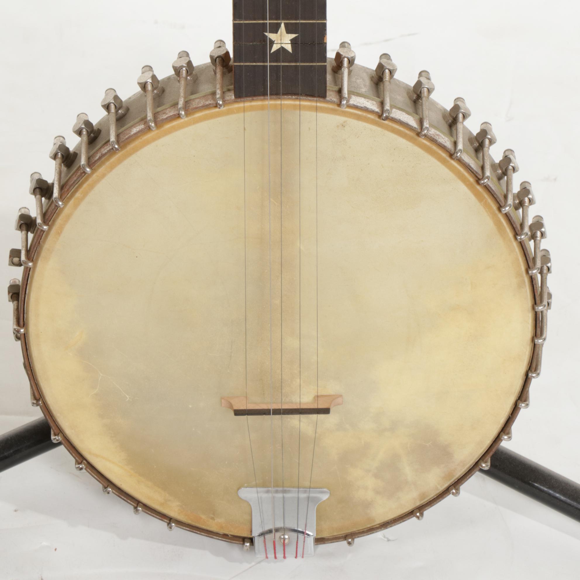 Vega Four String Tenor Banjo and Five-String Open Back Banjo