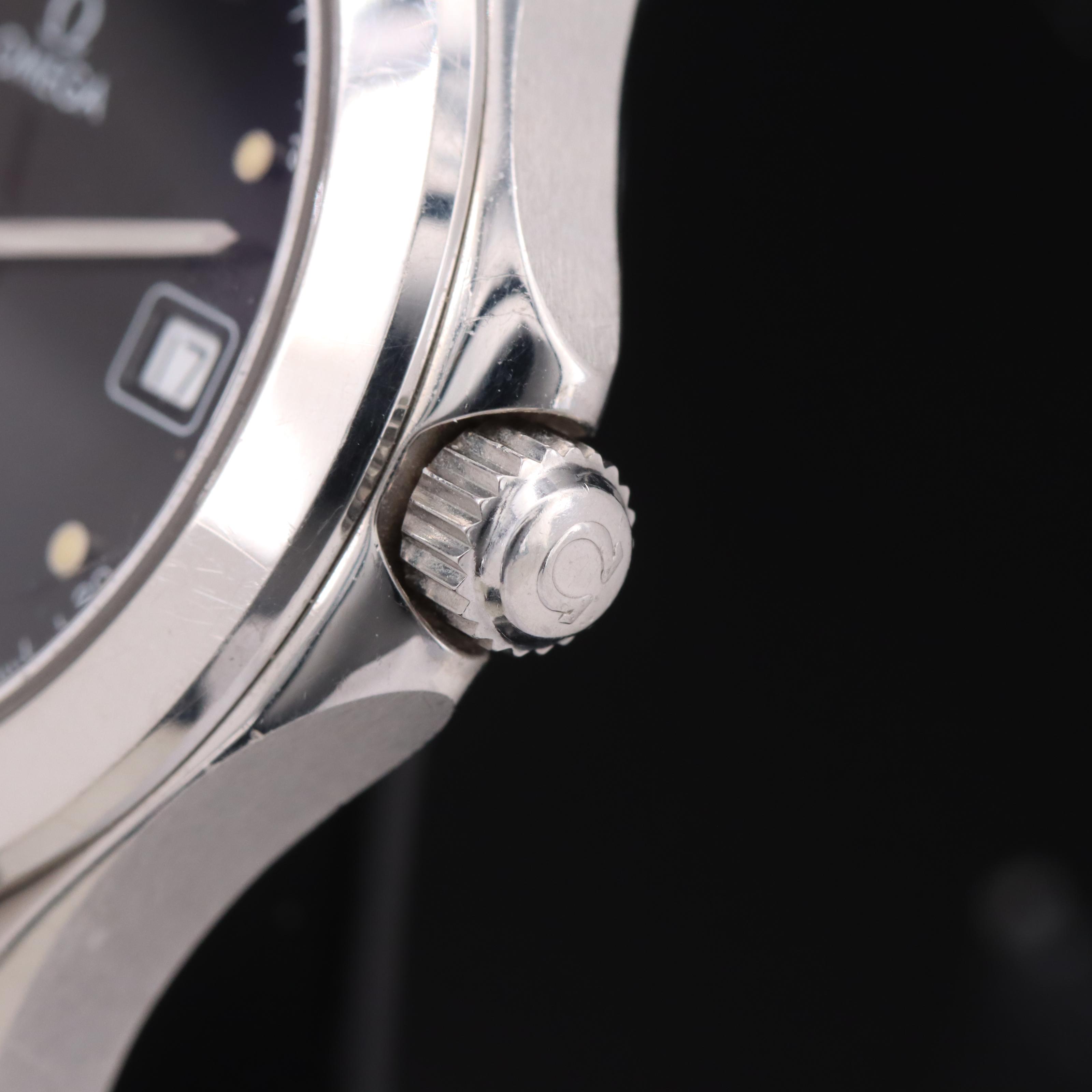 1992 - 1993 Stainless Steel Omega Seamaster 120 Meters with Date Watch