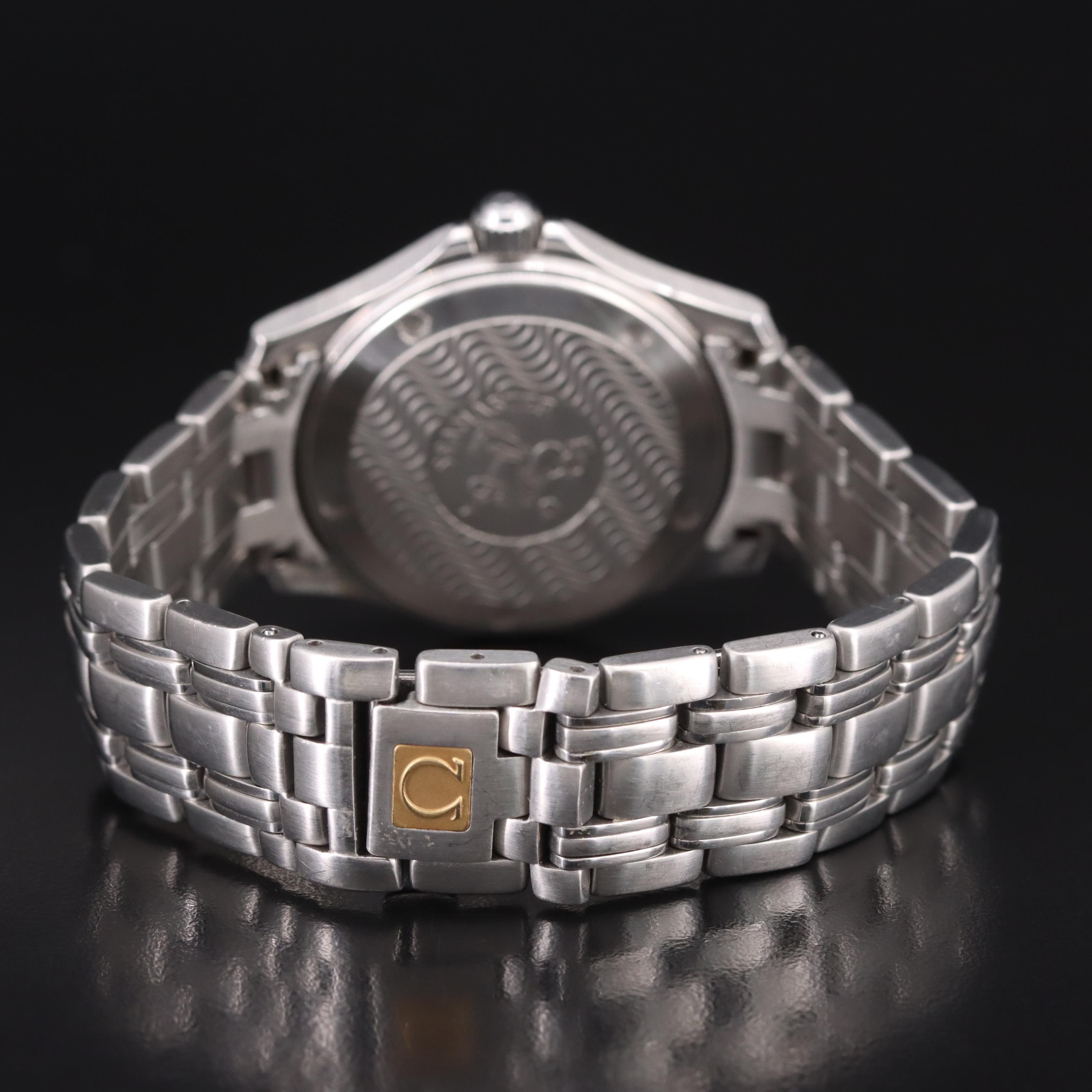 1992 - 1993 Stainless Steel Omega Seamaster 120 Meters with Date Watch