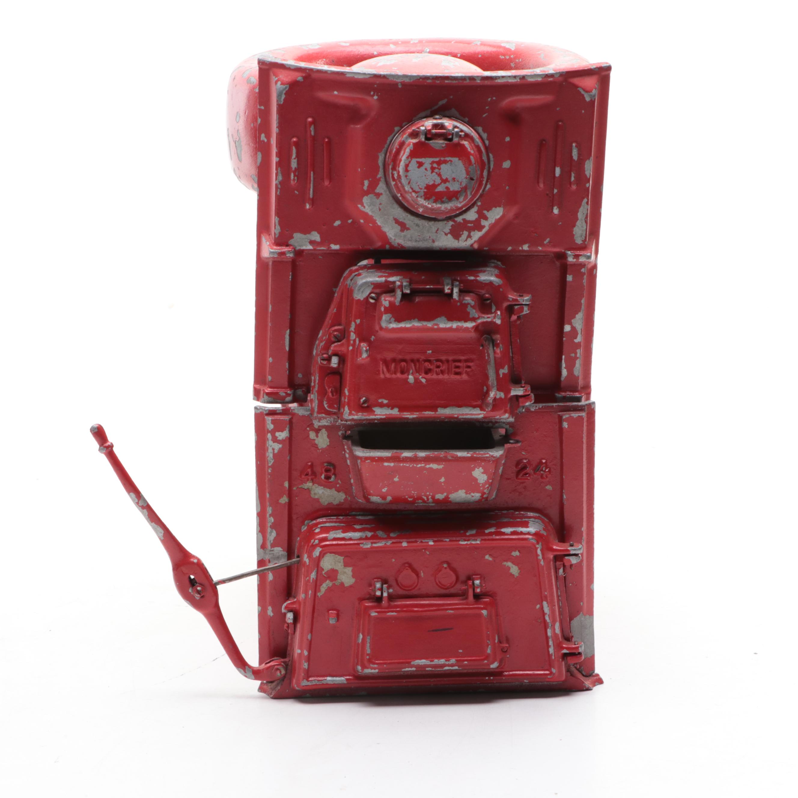 Moncrief Red Salesman Sample Boiler Furnace with Case, Early 20th Century