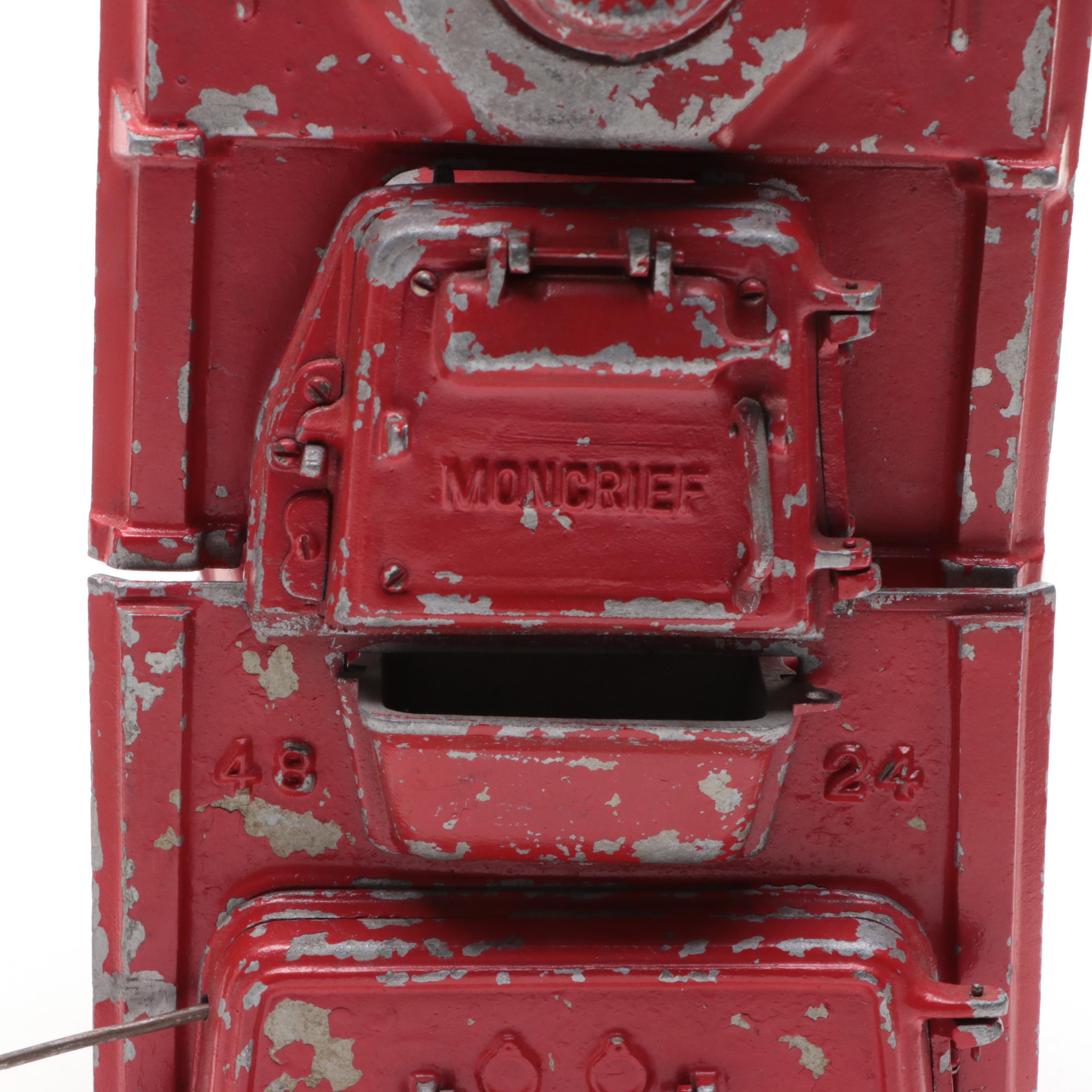 Moncrief Red Salesman Sample Boiler Furnace with Case, Early 20th Century