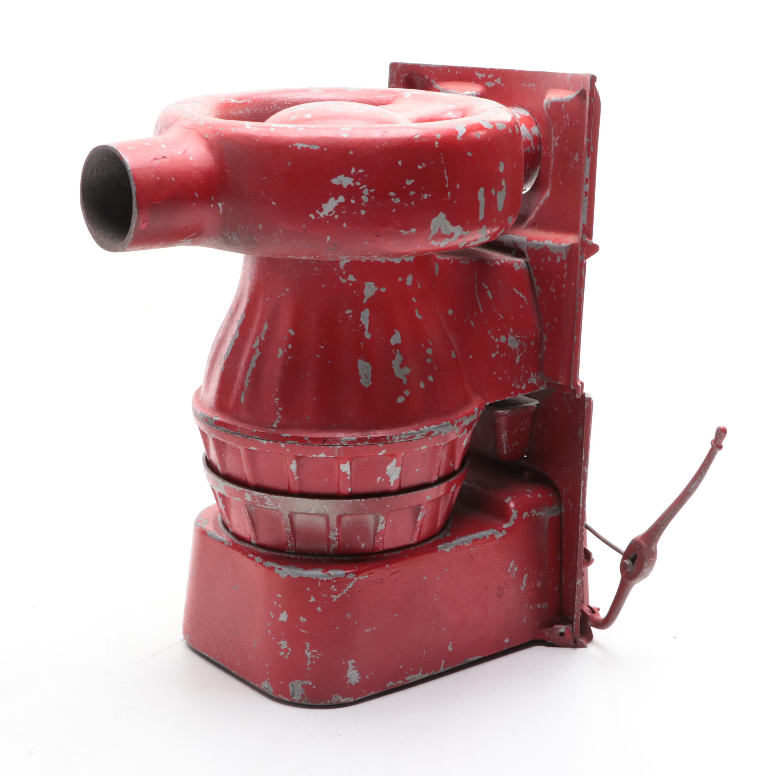 Moncrief Red Salesman Sample Boiler Furnace with Case, Early 20th Century